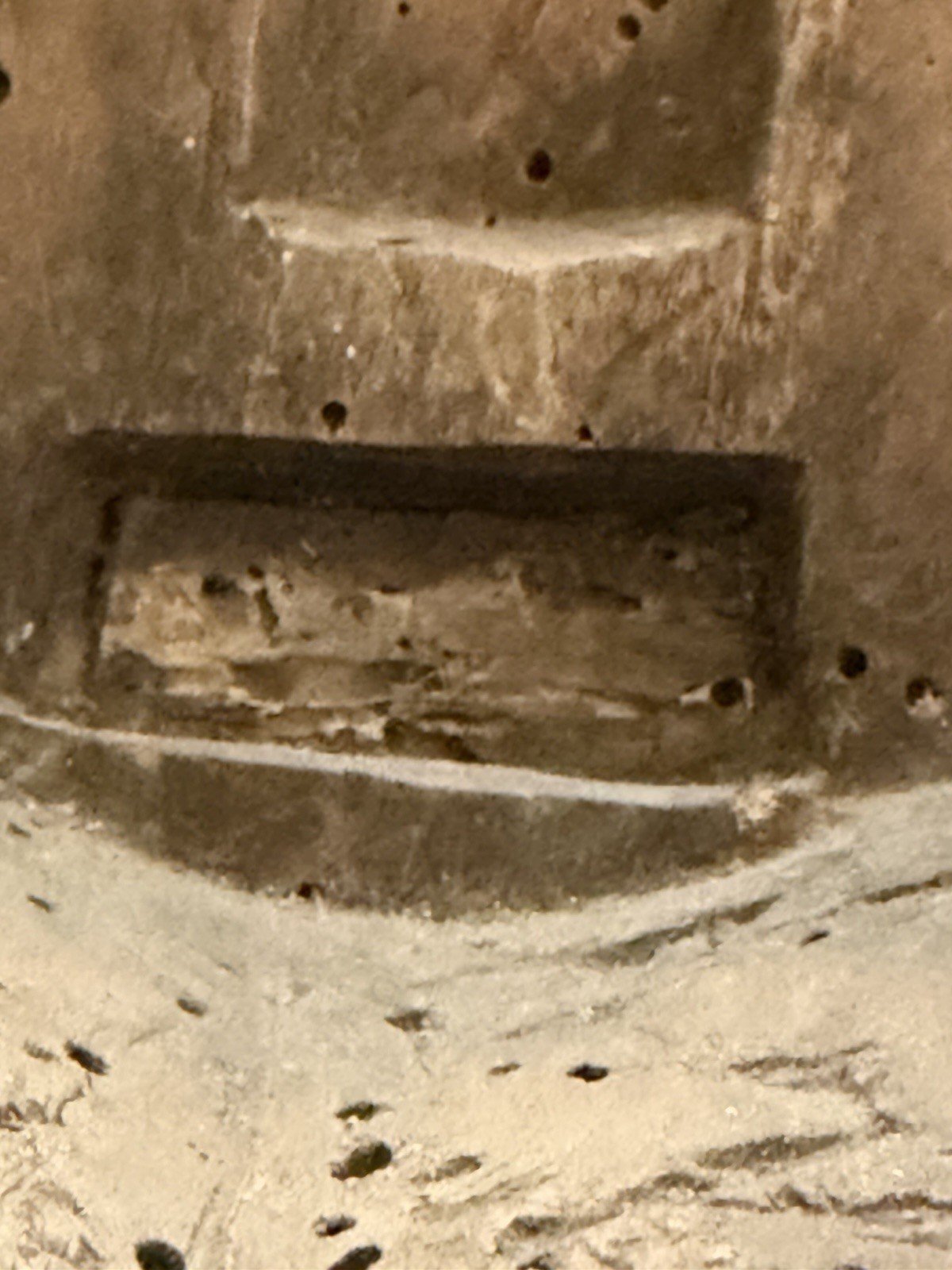 Rare Mid 20th Century Mexican Hand-Carved “Viejo” Folk-Art Mask