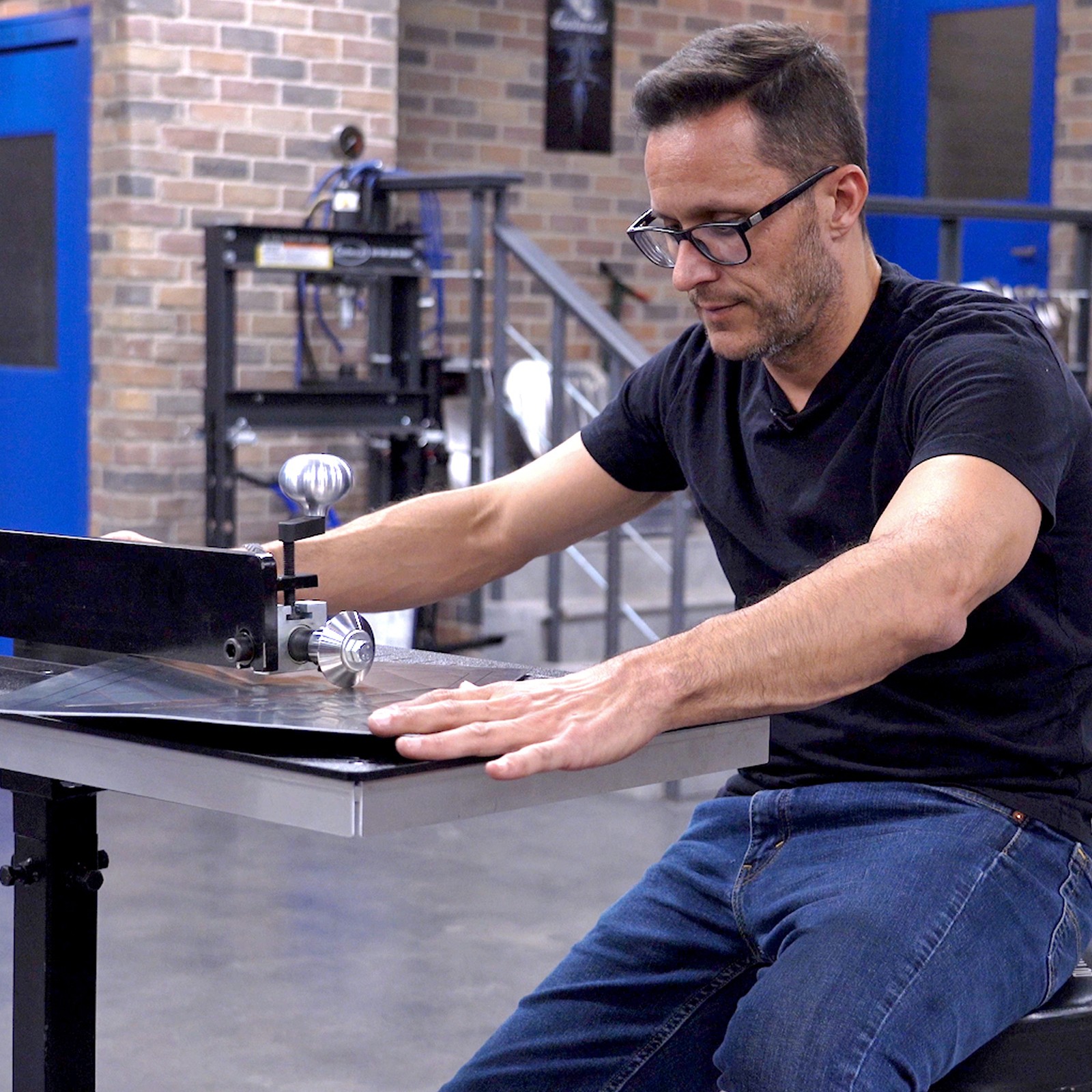 Jamey Jordan Signature Series Metal Fabrication Plate Bead Roller Knob Kit