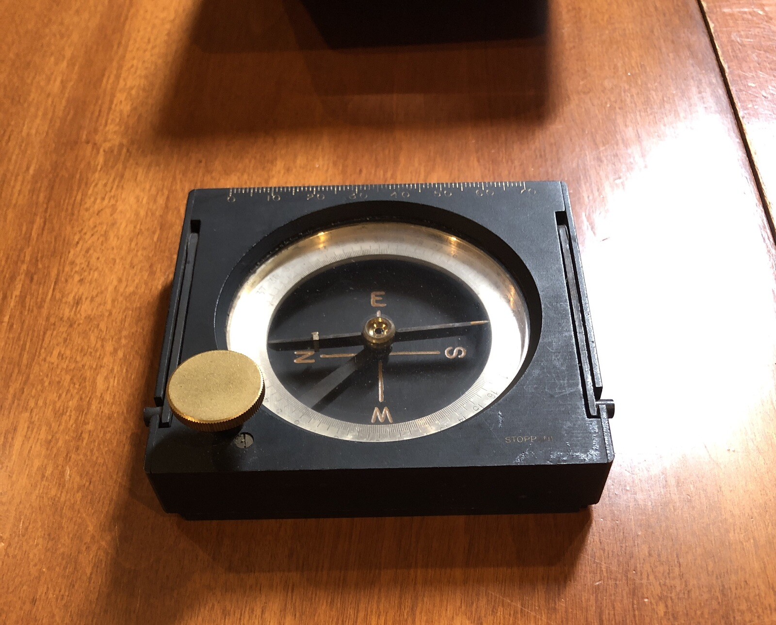 Antique Stoppani Engineering / Transit Compass c. late 19th Century