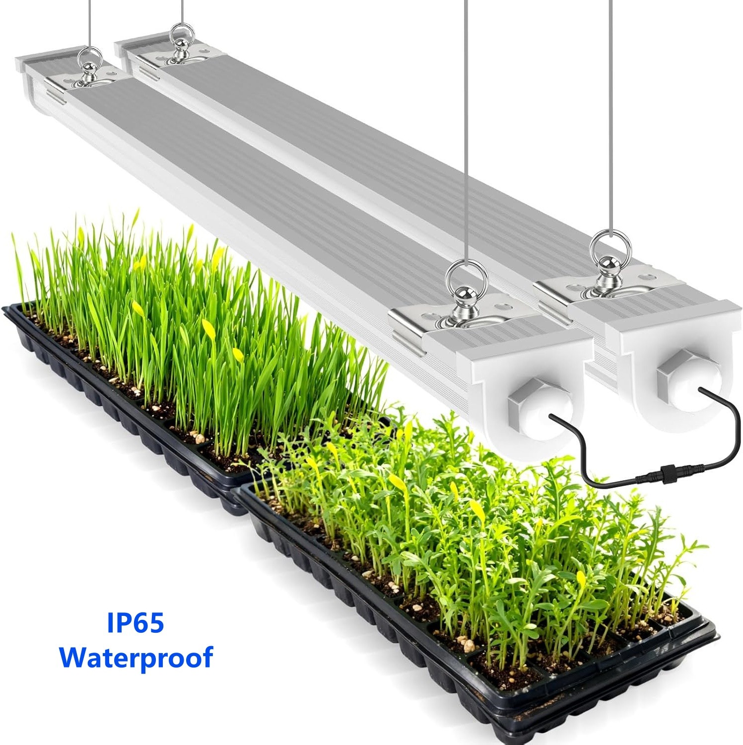 LED Grow Lights 2-20Pack T8 3-4FT 36、48W Indoor Linkable LED Plant Growing Lamps