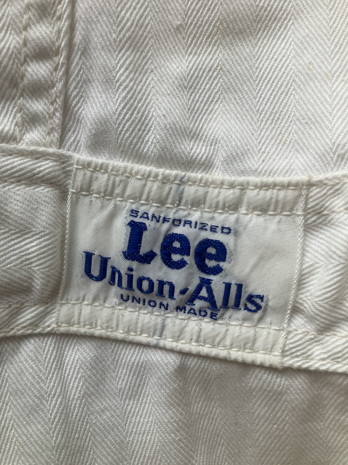 Vintage 50s LEE Auxiliary Police Wisconsin Sanforized Coveralls Jumpsuit.Rare