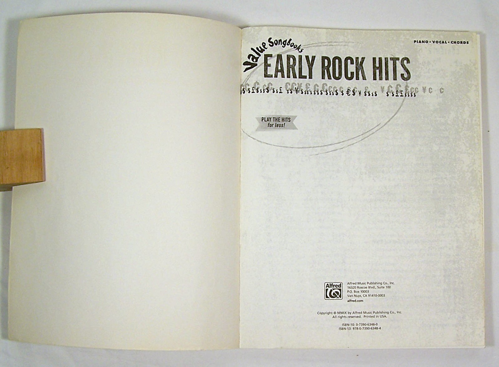 Early Rock Hits Piano/Vocal/Chords Songbook Sheet Music The Who, The Kinks more