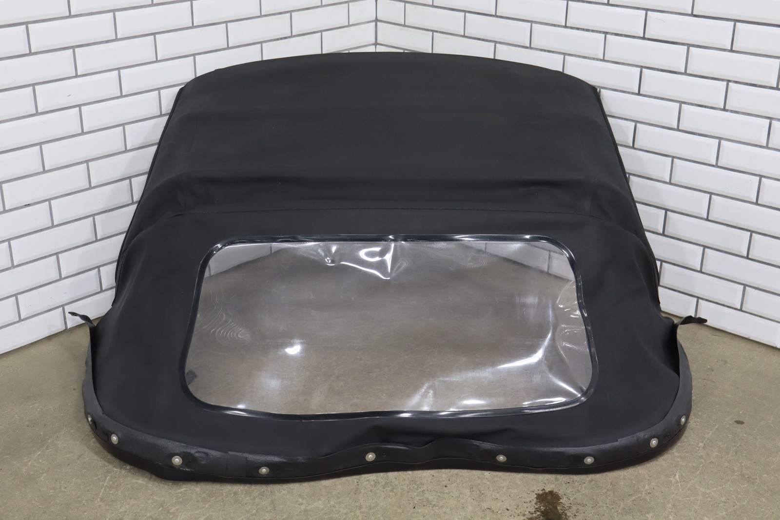 99-05 Mazda Miata NB Black Soft Top Convertible Roof W/Frame & Plastic Window