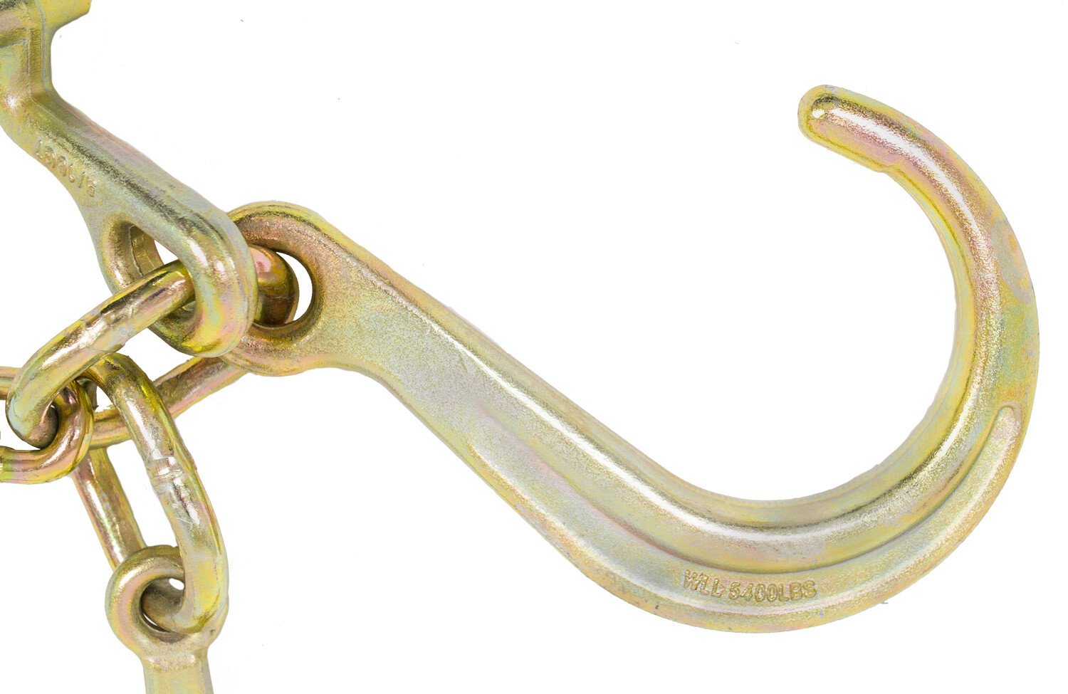 G70 V Chain Bridle w/ 8" Medium J Hook T- Hook & J-Hook w/ Grab Hook 2' Leg