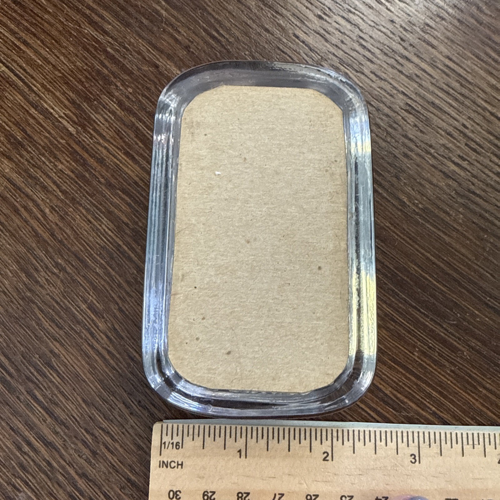 1940’s Glass Paperweight Chesterfield Cigarette Company Advertising