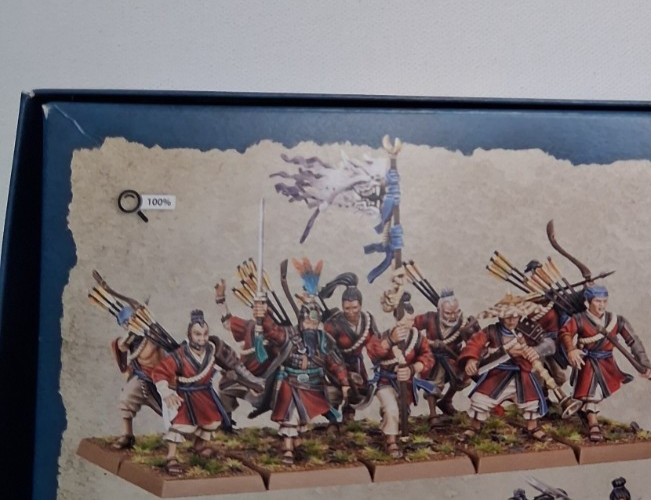 10 Peasant Soldiers Grand Cathay Defenders Bastion Old World Warhammer Fantasy