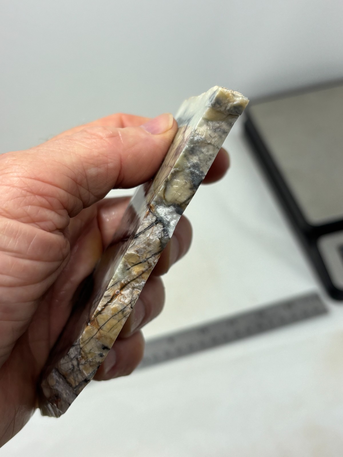 Picasso Marble (Jasper) end Slab Cabbing Lapidary Utah Combo Ship Avail