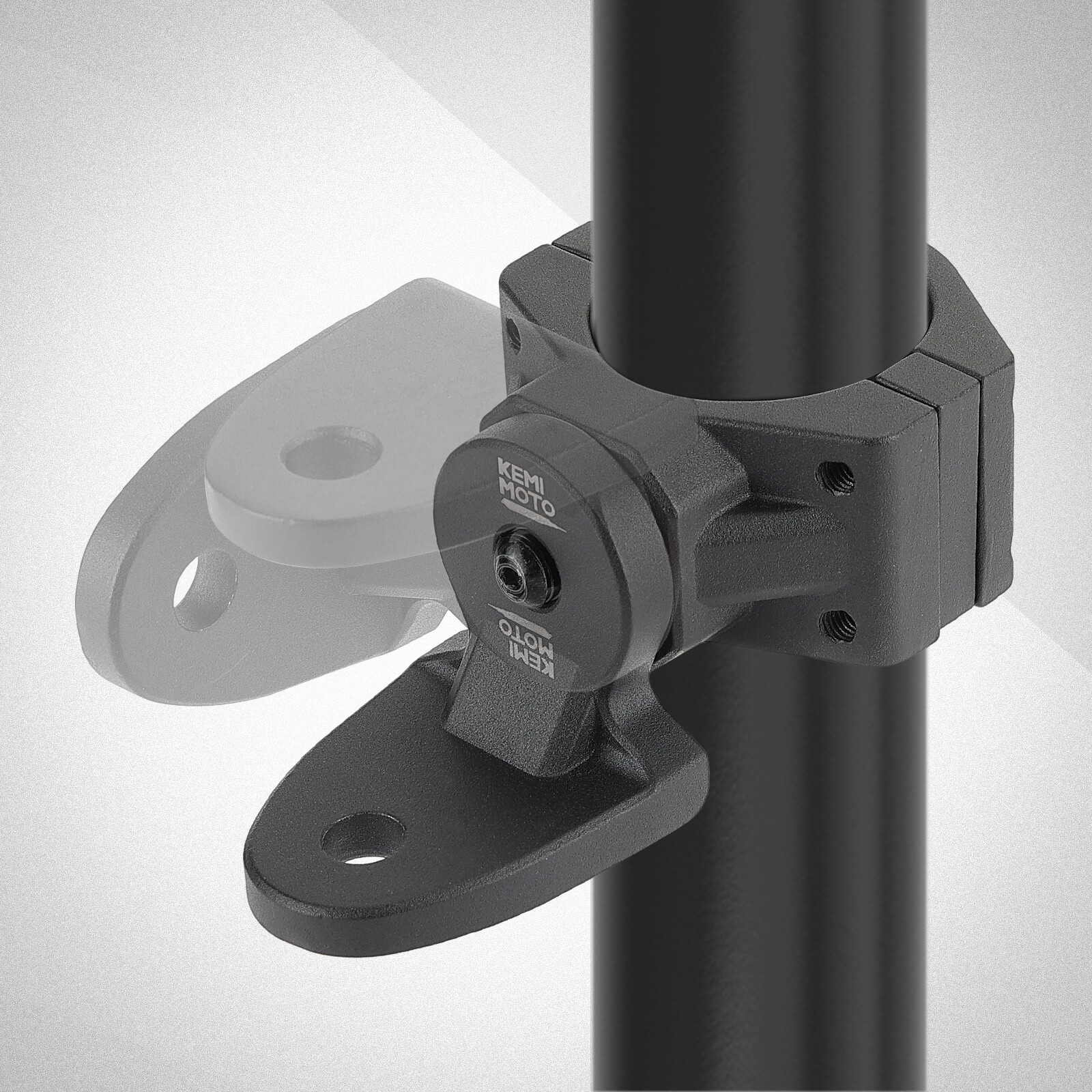 KEMIMOTO UTV Flag Mount Bracket Holder Fits 1.75" to 2" Rollbar Cage for X3 RZR