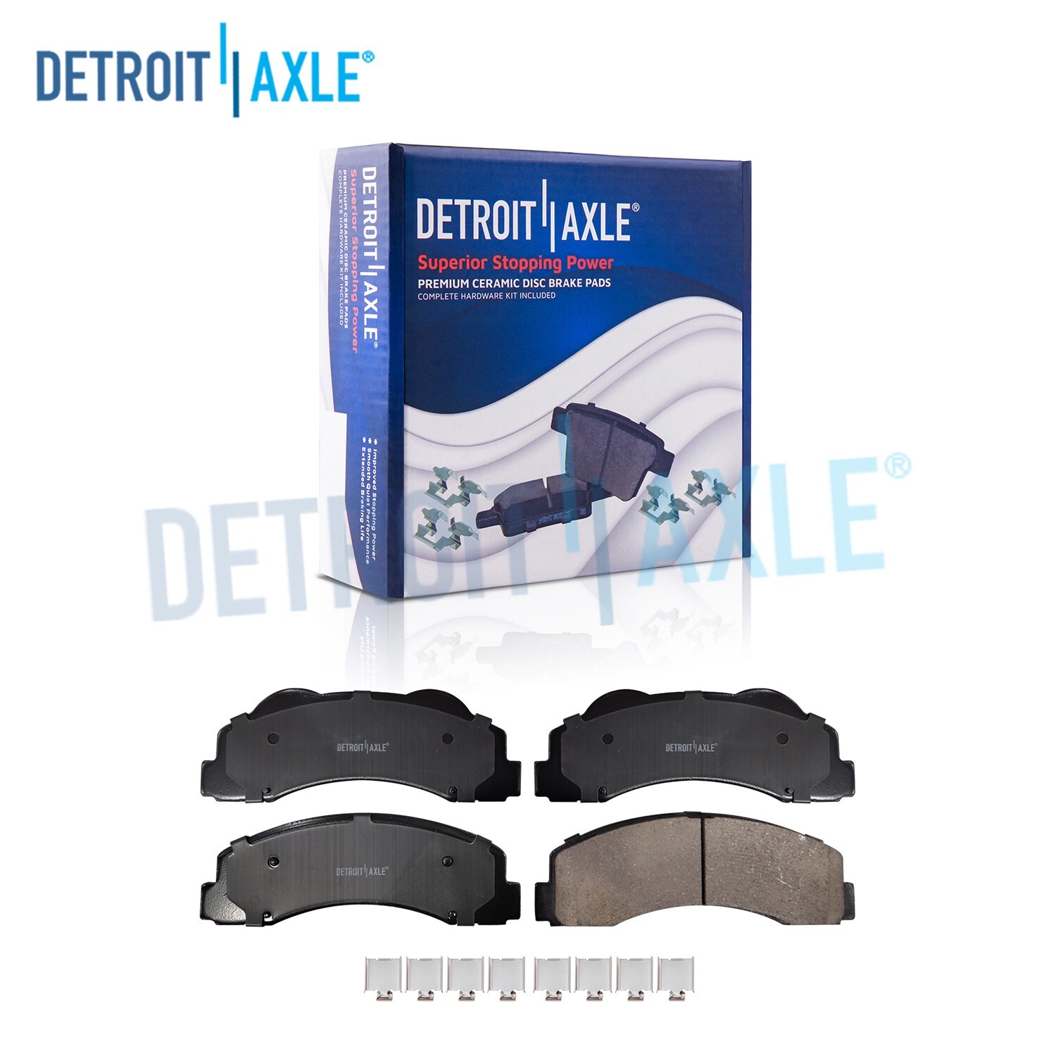 Front Ceramic Brake Pads for 2011 - 2020 Ford F-150 Expedition Lincoln Navigator