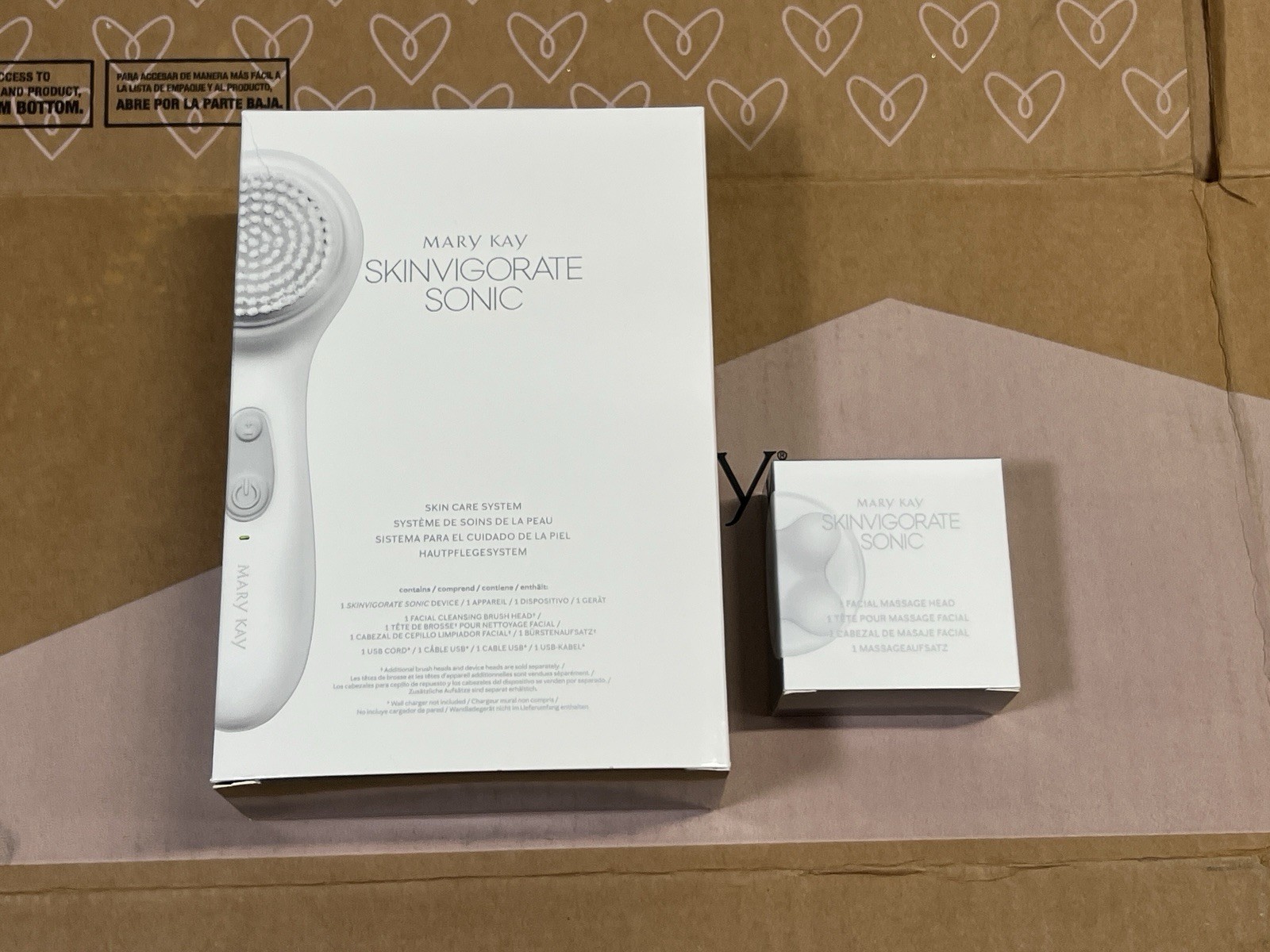 Mary Kay Skinvigorate Sonic Skin Care System NEW in Box 128064 w/ Massage Head