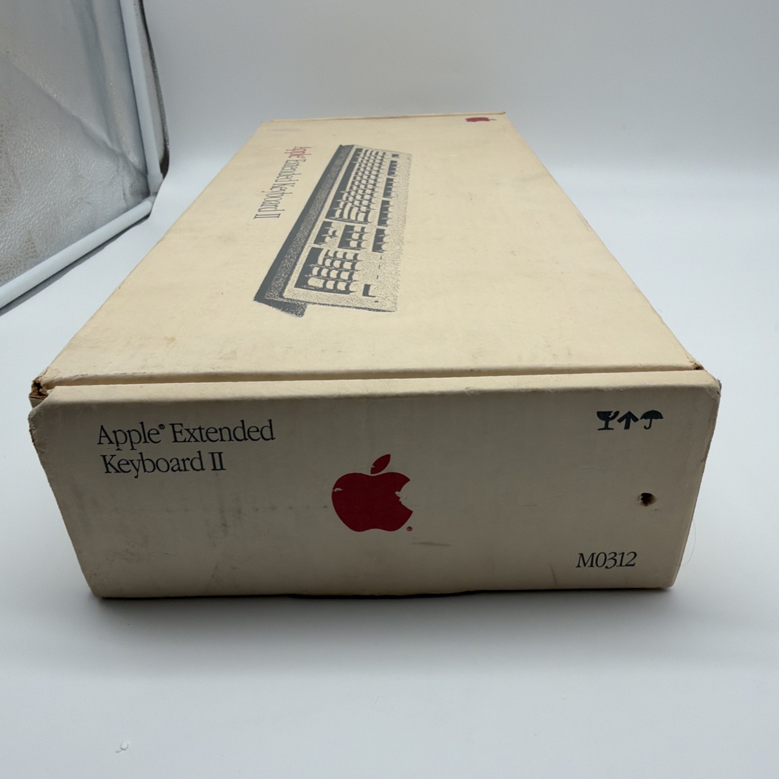 Apple Extended Keyboard box only Vintage Rare M0312