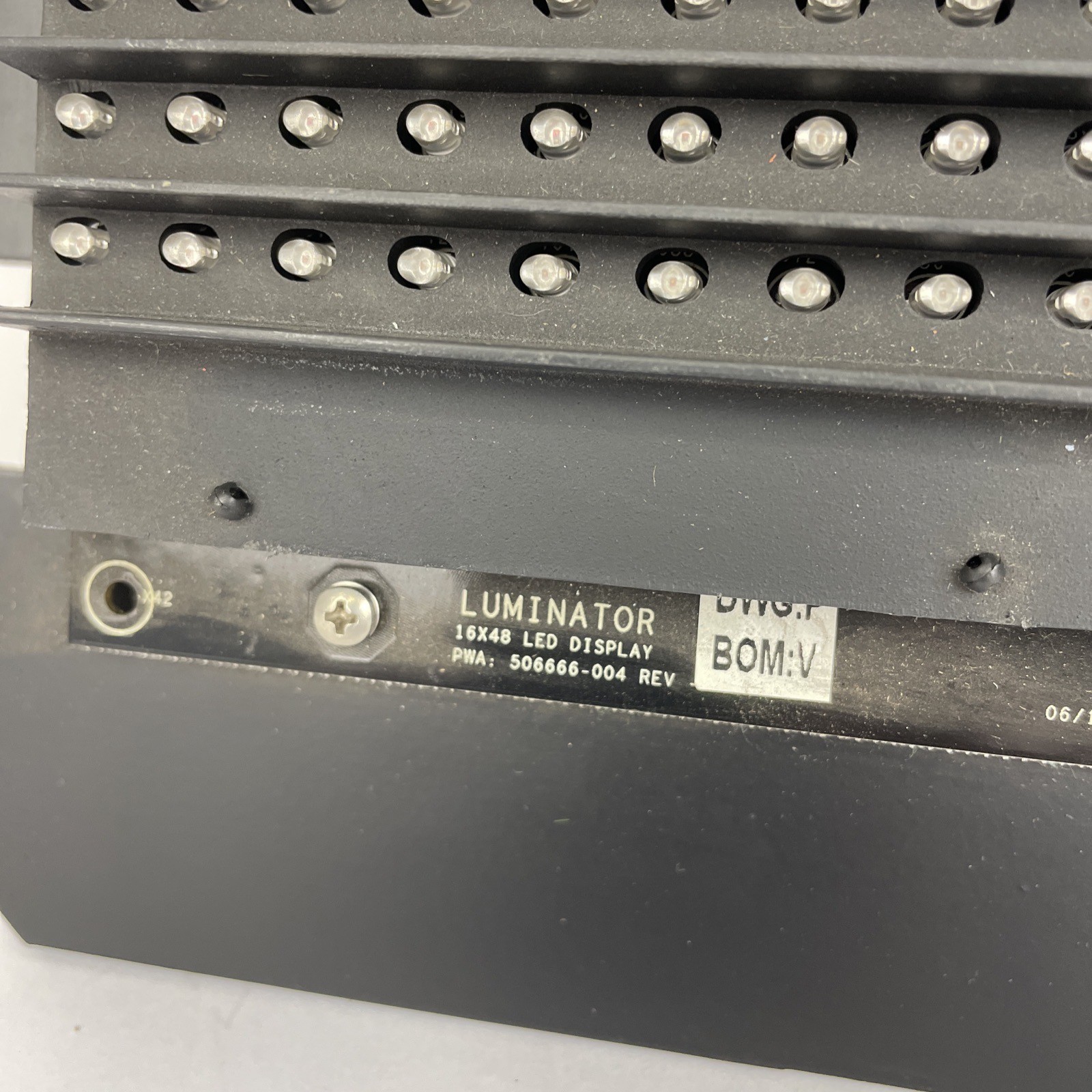 LUMINATOR 16cm x 48cm REAR HORIZON DISPLAY 506777001 LED TRANSIT BUS SIGN (F1-1)