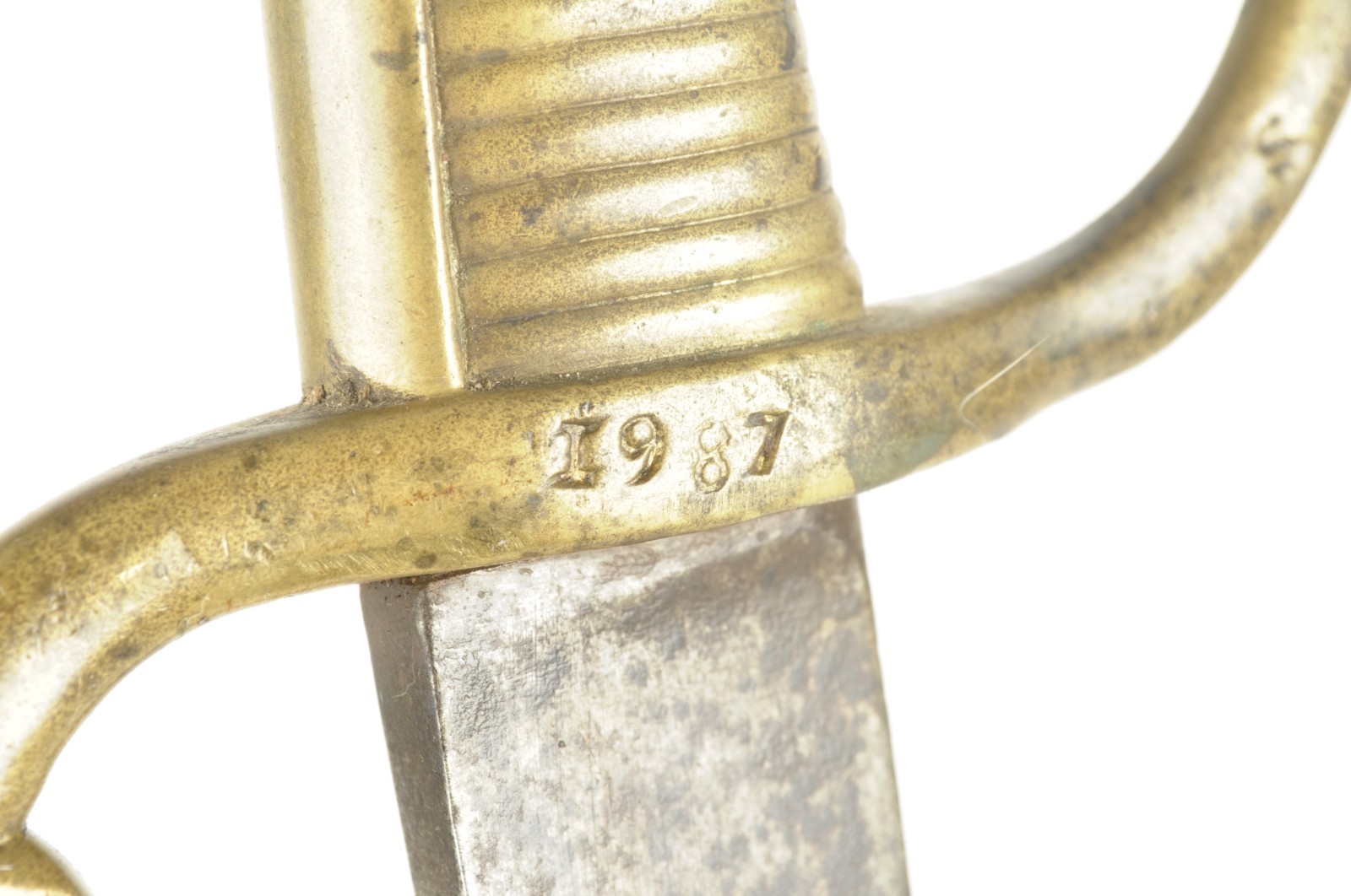 original French Infantry Briquet dated 1814 KLINGENTHAL Sword Napoleon Waterloo