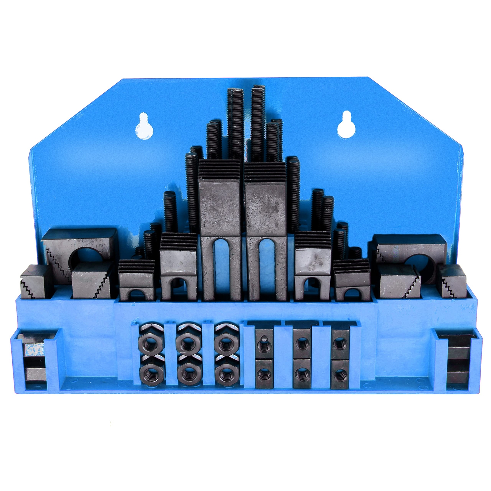 HFS(R) 52 Pcs 9/16" Slot 1/2"-13 Stud Hold Down Clamp Set Kit For Bridgeport