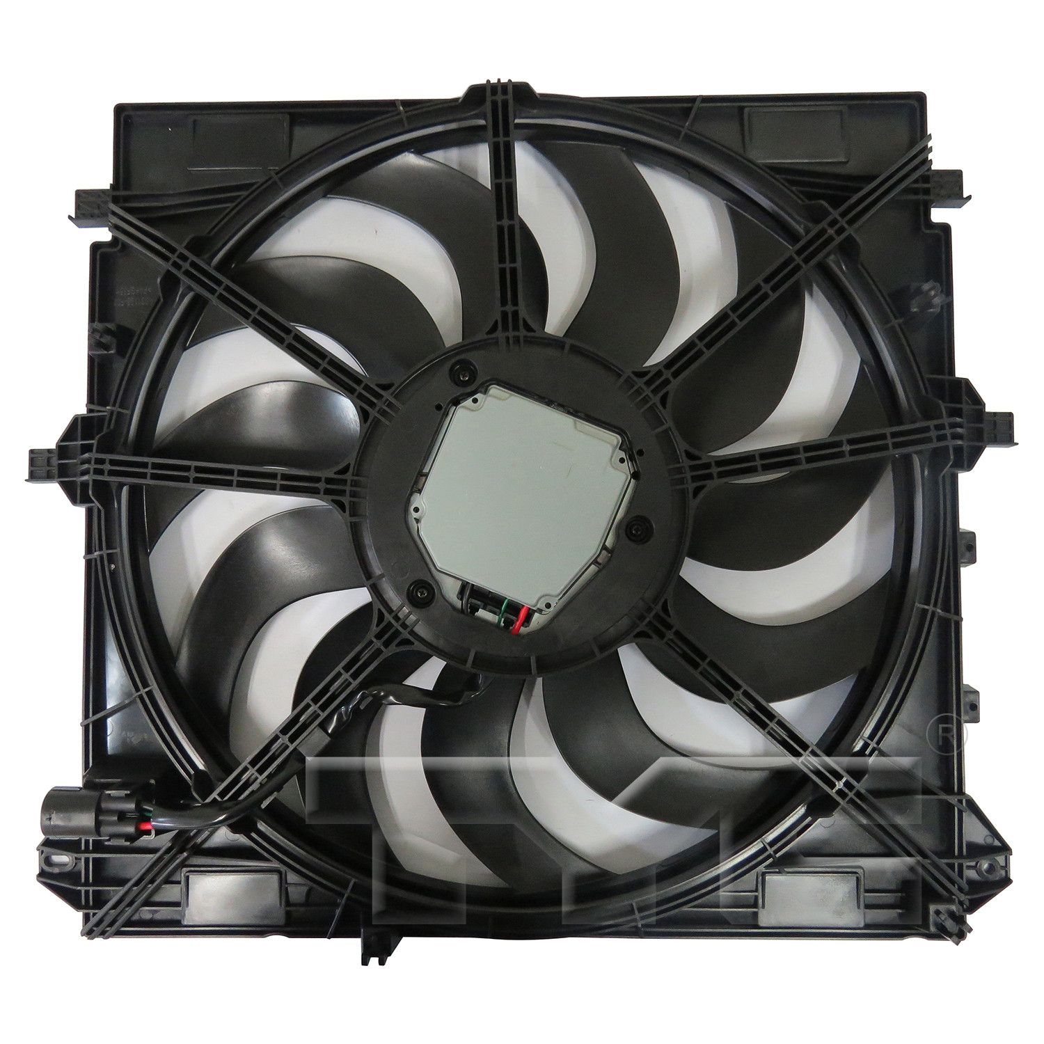 Dual Radiator Condenser Cooling Fan Assembly for 15-20 Chevy Colorado 2.5L/3.6L