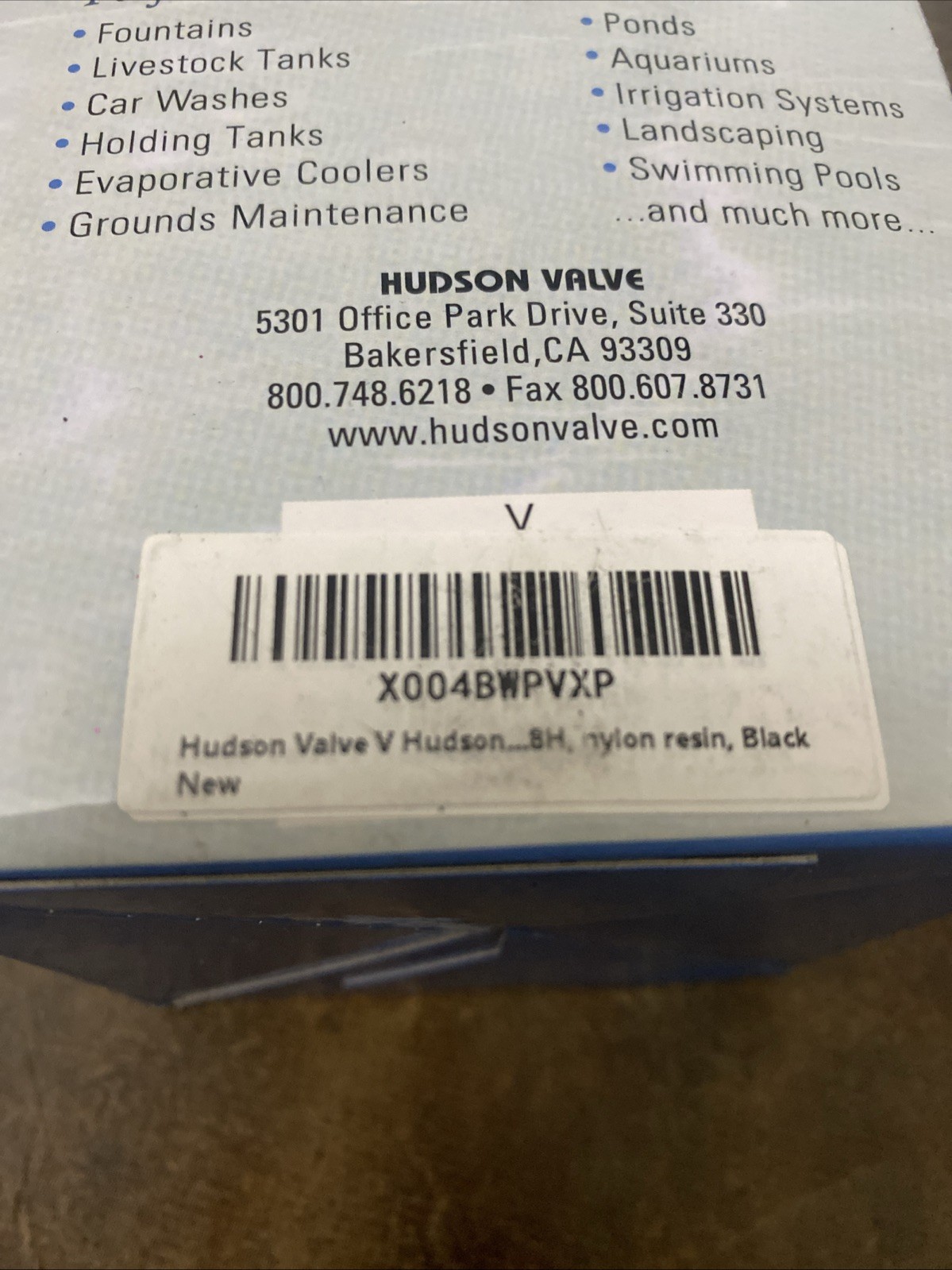Hudson Float Valve - 1" - Cattle, Horse Tanks Ponds For Continuous Water
