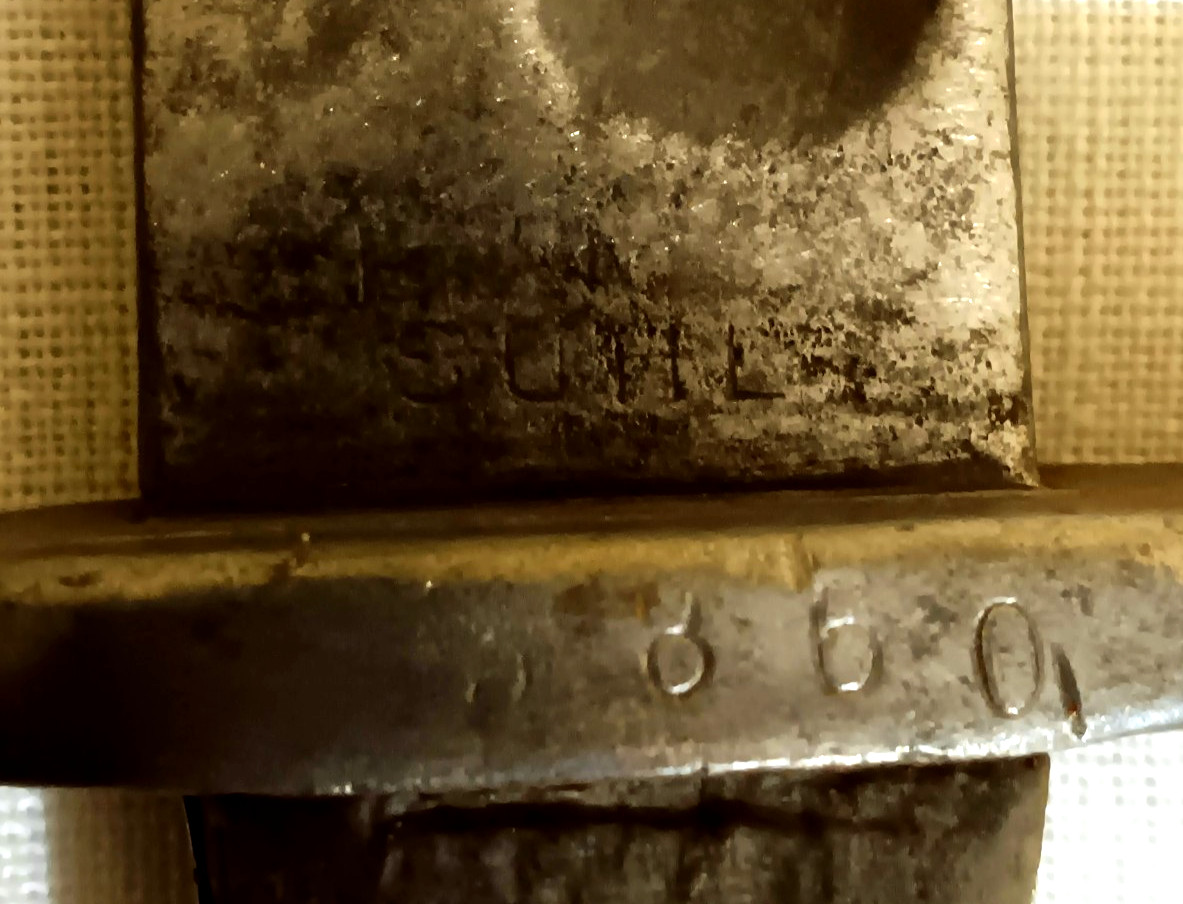 Antique Mauser Bayonet Simpson & CO Suhl #860