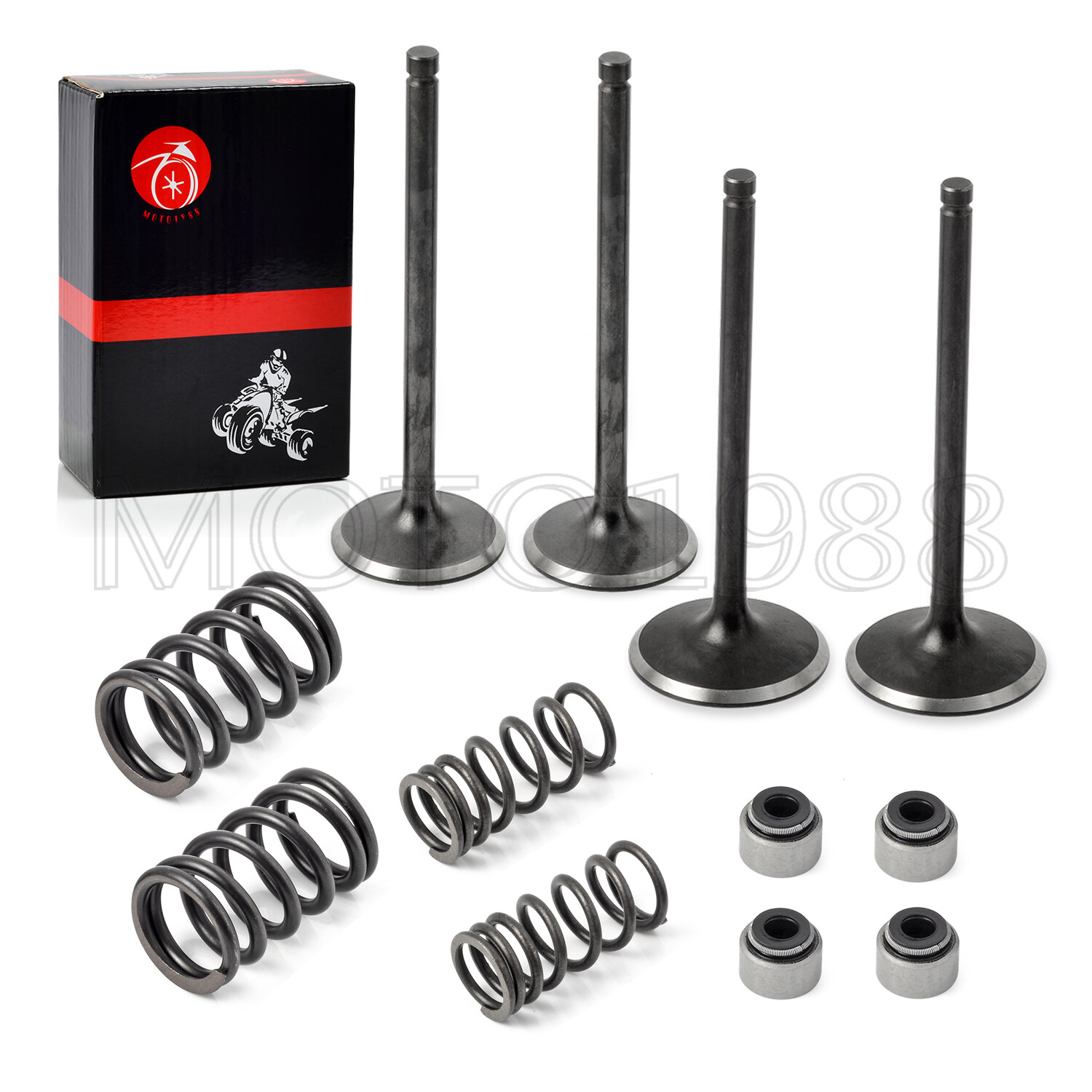 Intake Exhaust Valves Seals Spring for Polaris Predator 500 Outlaw 500 2003-2007