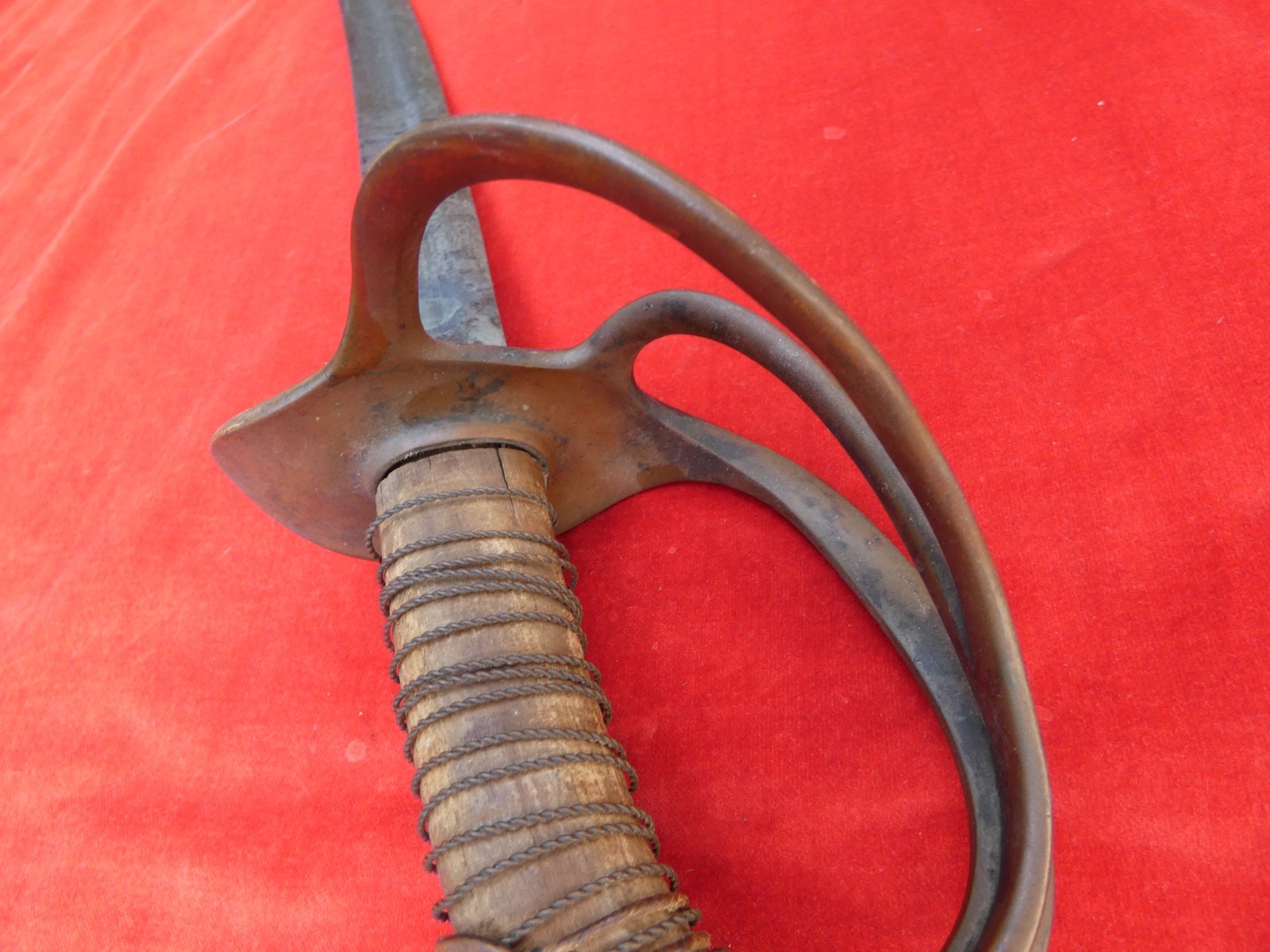 ANTIQUE AMERICAN M1840 WRIST BREAKER CAVALRY SABER CIVIL WAR sword dagger blade