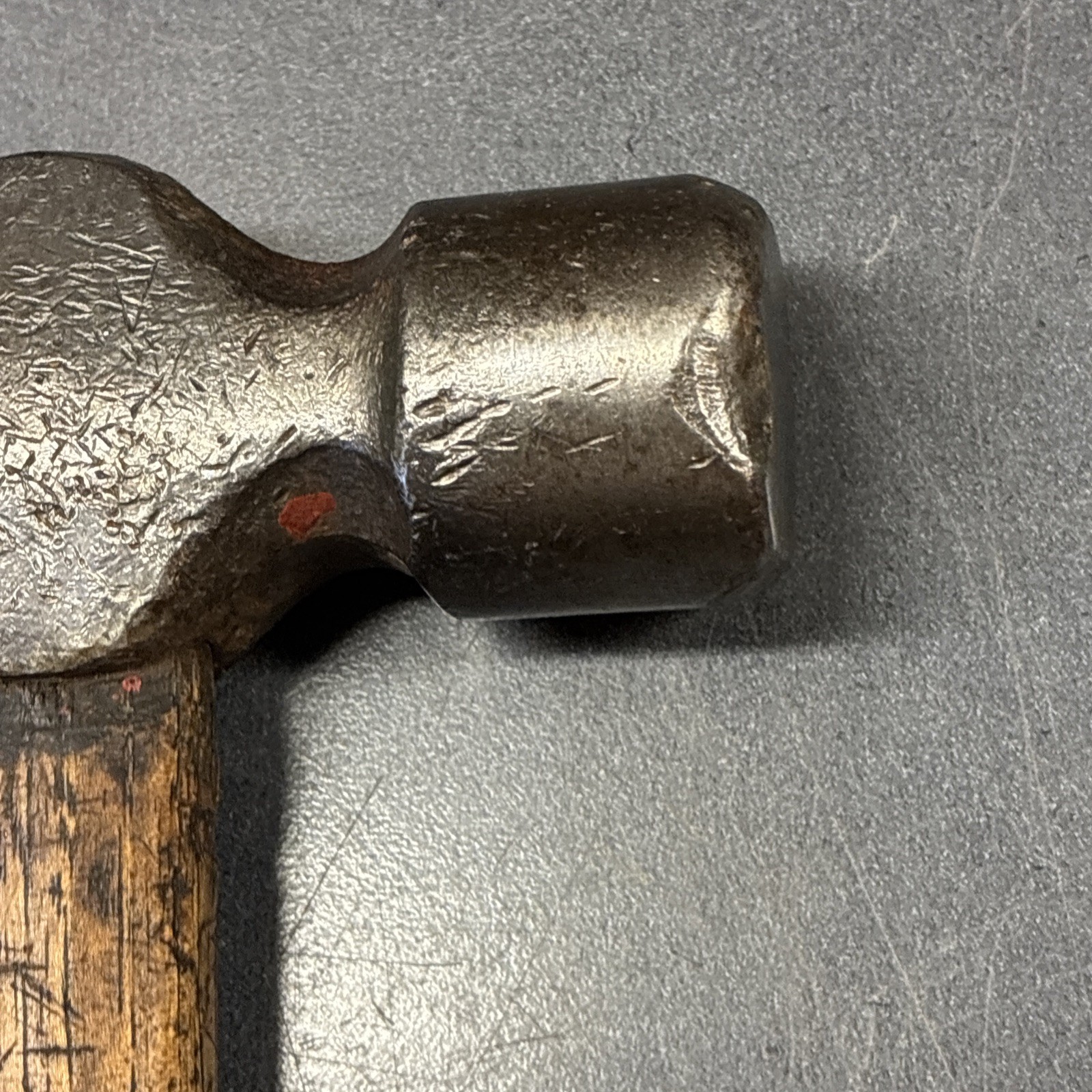 Vintage 1930’s Craftsman Ball Peen Hammer 20 Oz Head Oval Logo