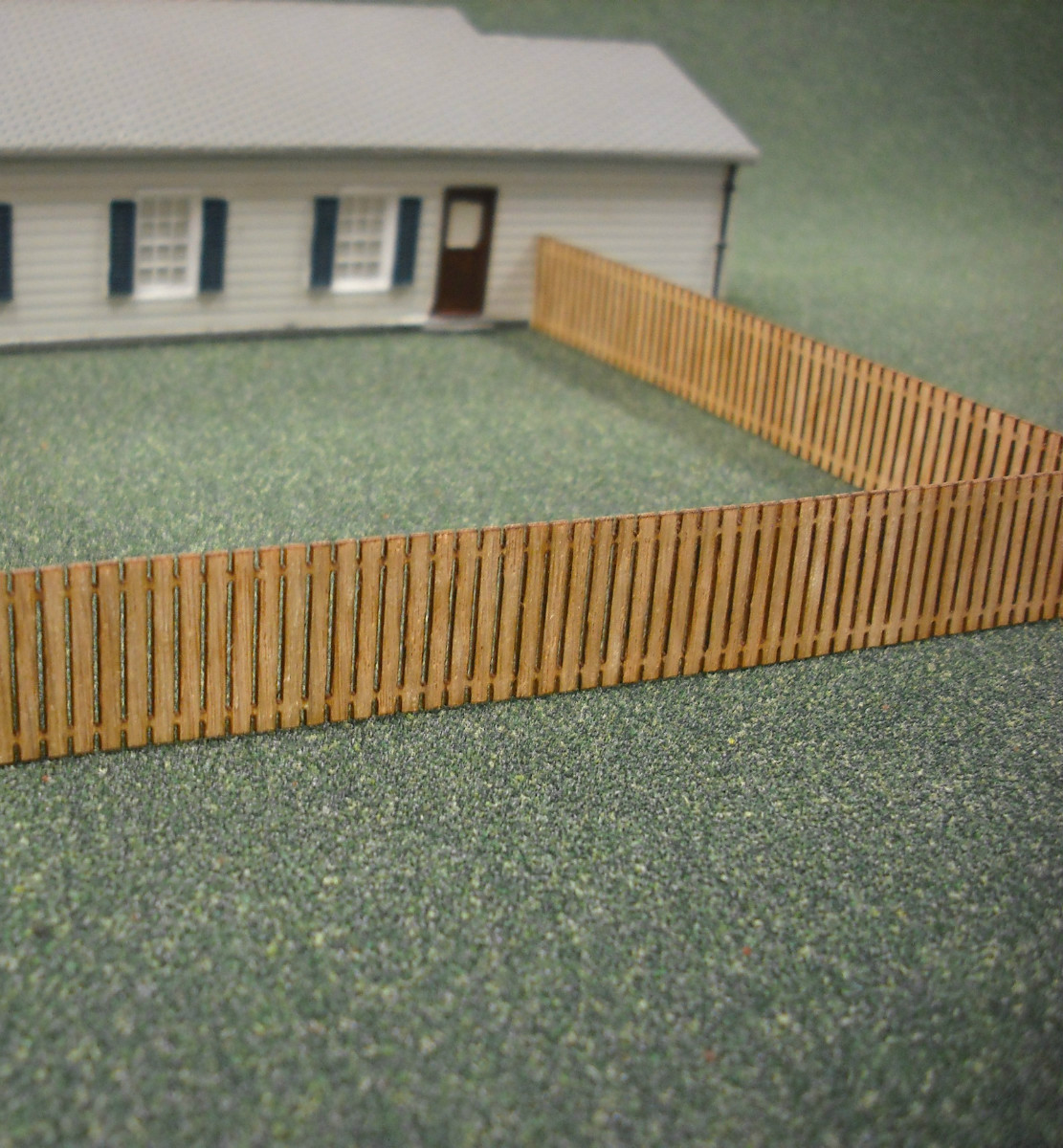 HO Scale **Laser Cut** Custom Fence 152 Scale Feet