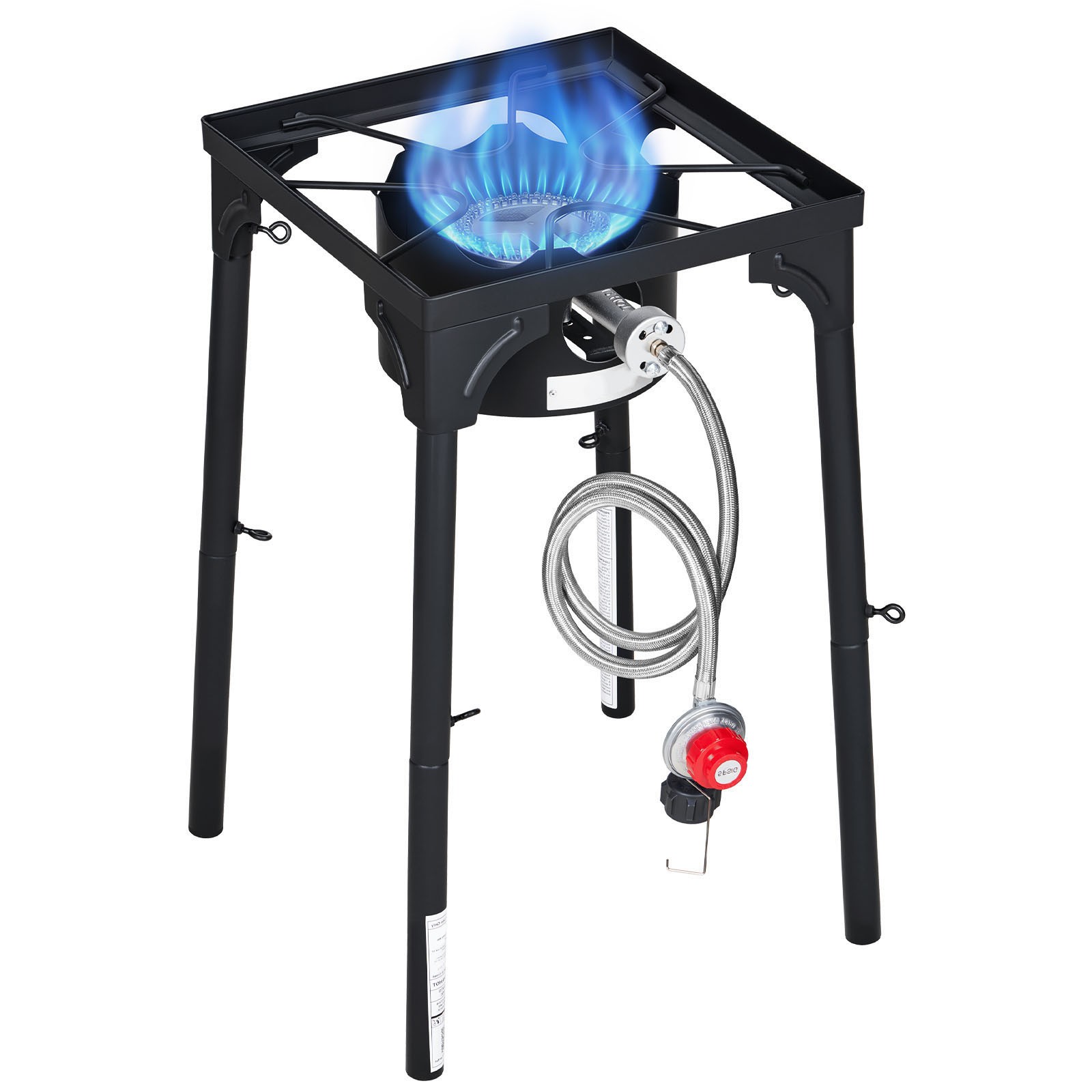 Uimoso Single Burner Propane Gas Stove 100000 BTU Outdoor Cooker for BBQ Camping