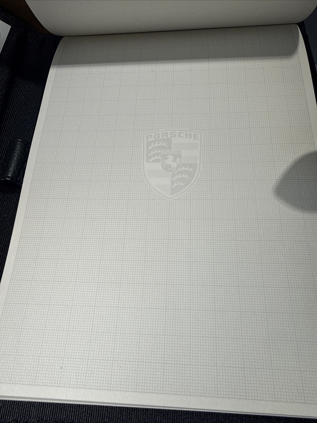 Genuine Porsche Document Wallet Tartan Fabric PCG48091100 NEW