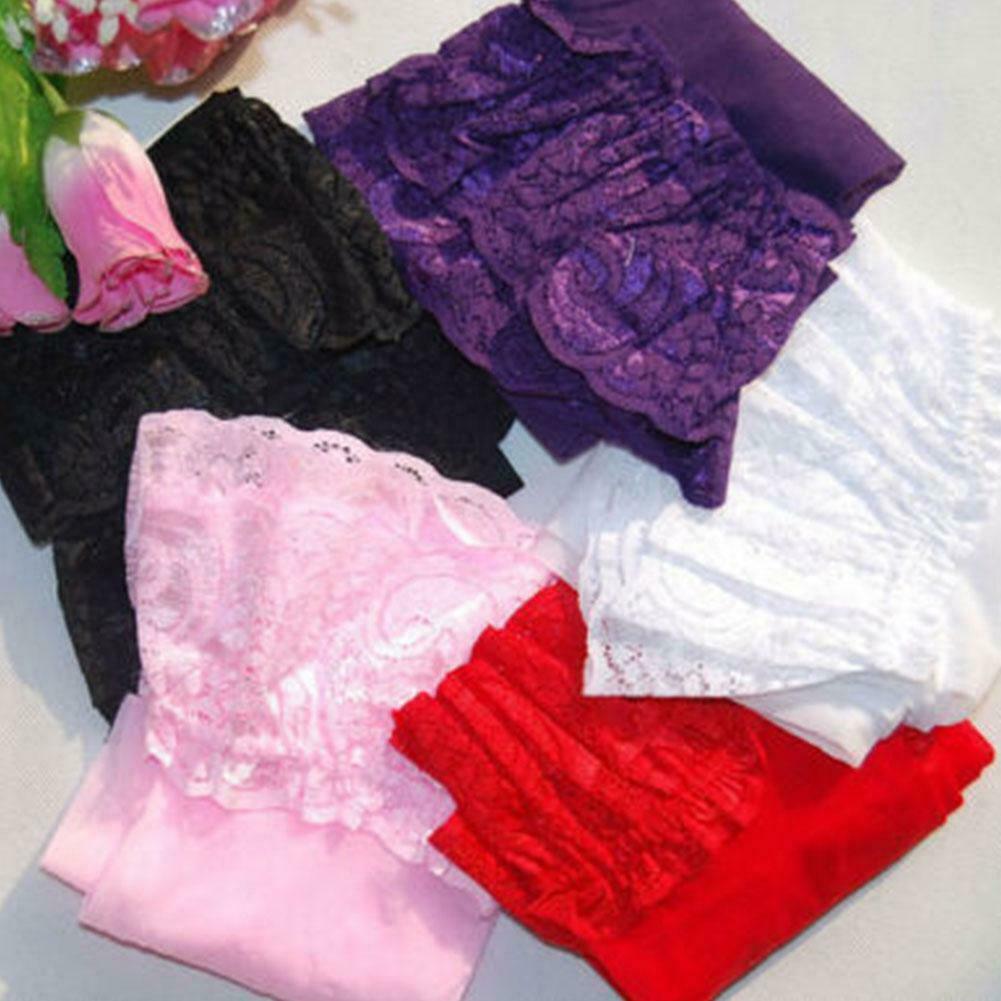 1-2Pairs Lady's Lace Top Stay Up Thigh-High Stockings Women Sexy Pantyhose Socks