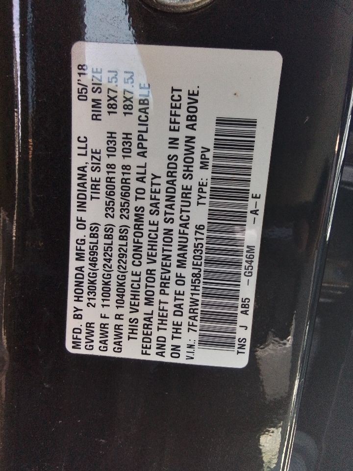 2018-2022 Honda CR-V 7" Display Screen w/o Navigation