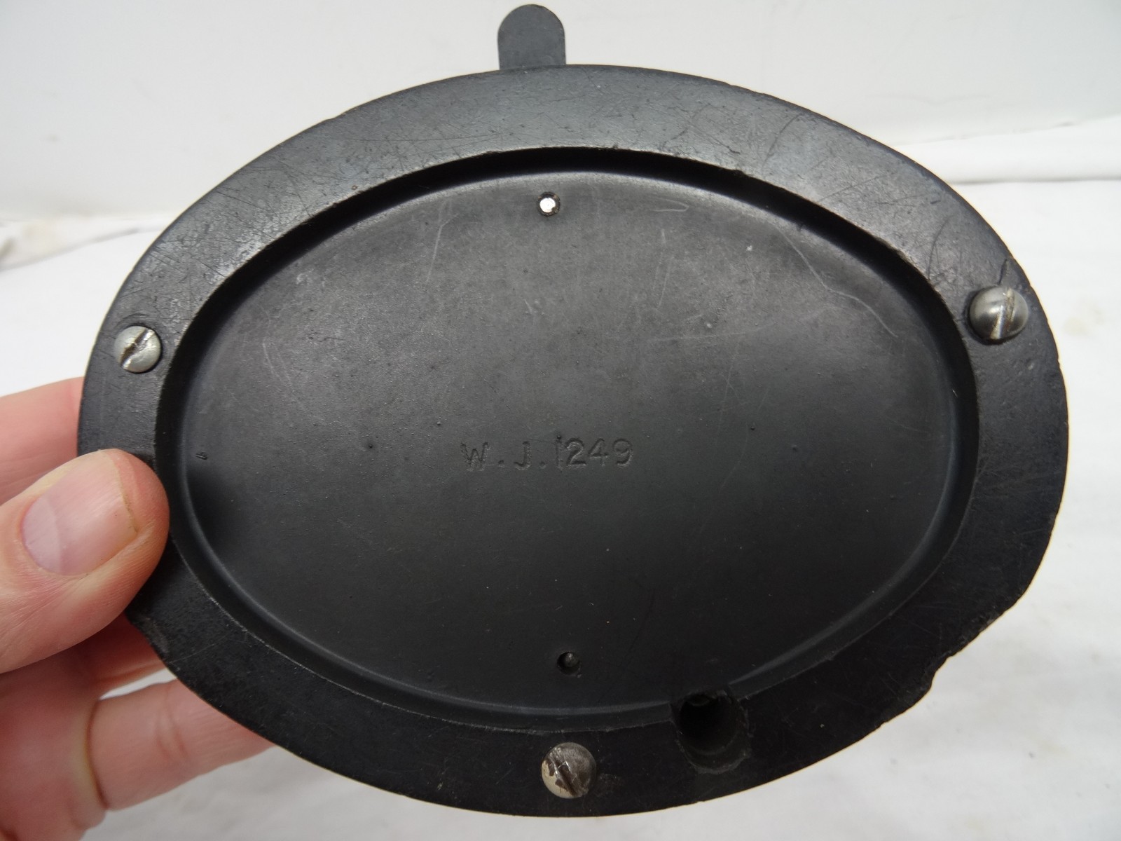 Marconiphone Baby, Marconi Company black ebonite moulded Crystal Radio set RARE