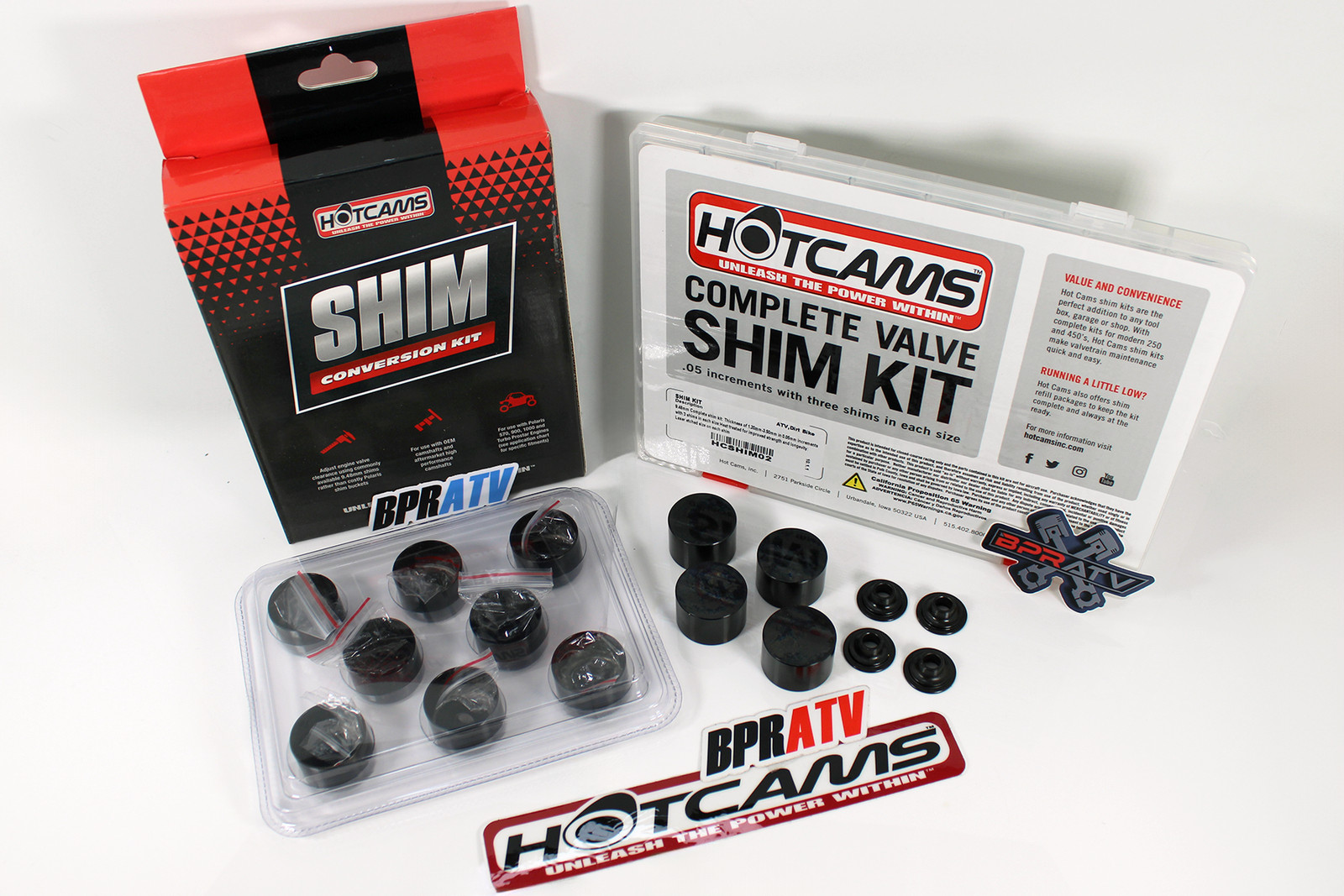 14-20 Polaris RZR 900 XP 900 Hot Cams Valve Shim Conversion Kit Hotcams Shim Kit