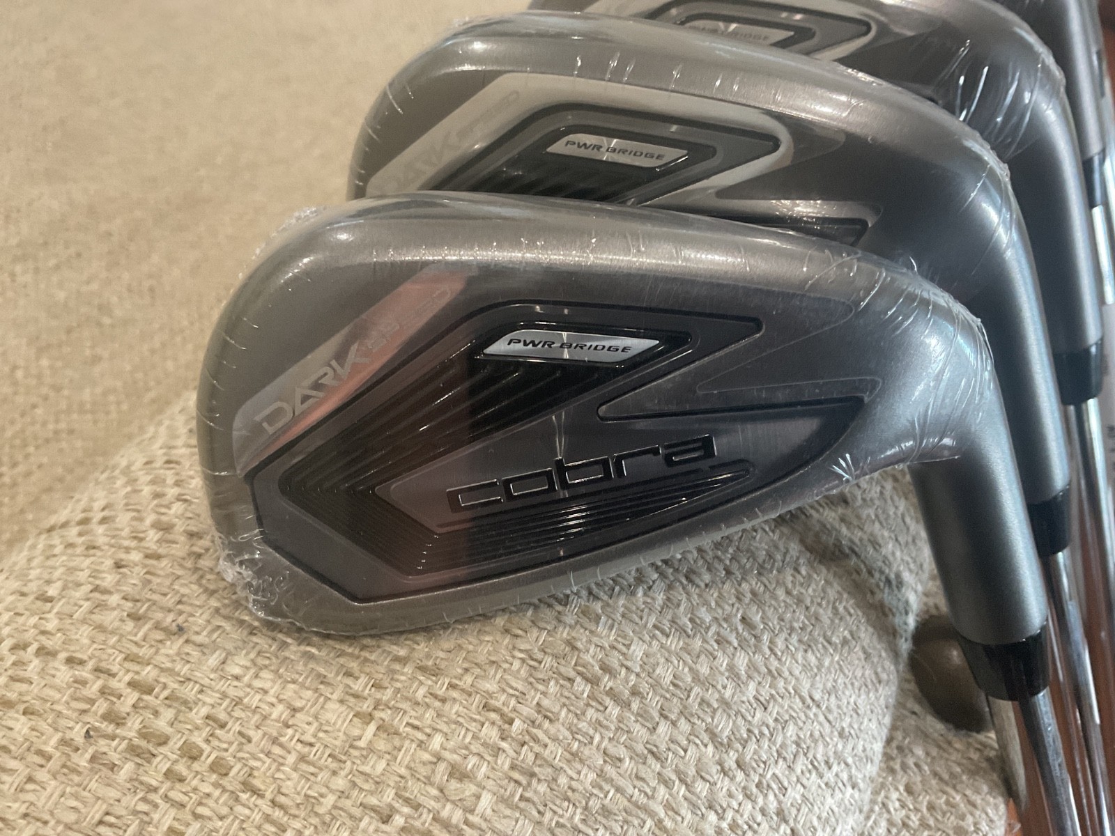 NEW 2024 Cobra Dark Speed 5-PW,AW Iron Steel Stiff KBS Tour Lite RH Free  Ship