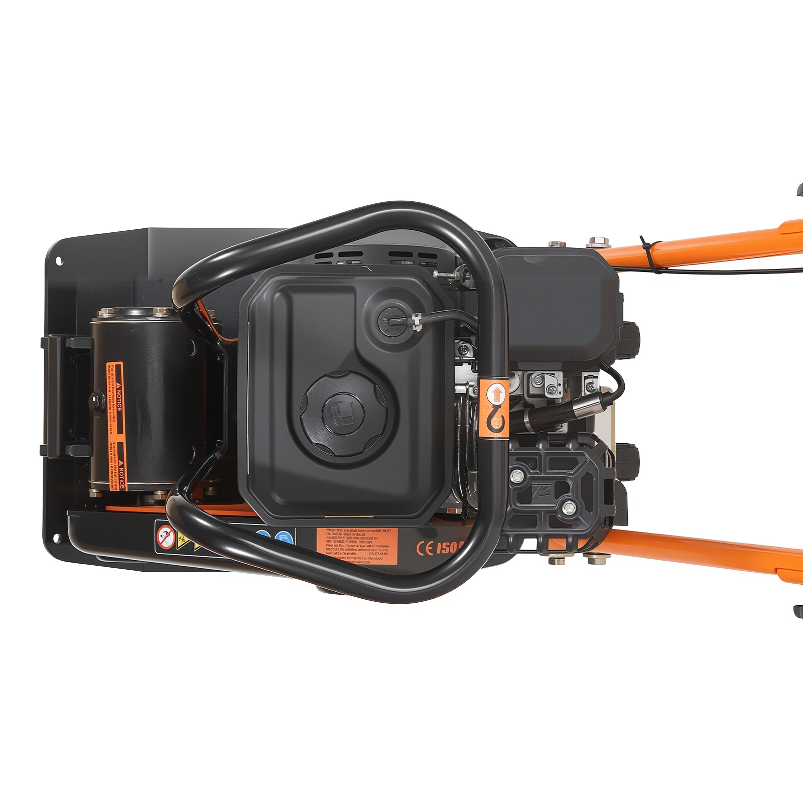 VEVOR 6.5HP Plate Compactor 5600VPM 2360lbs Vibrating Ground Rammer for Asphalt