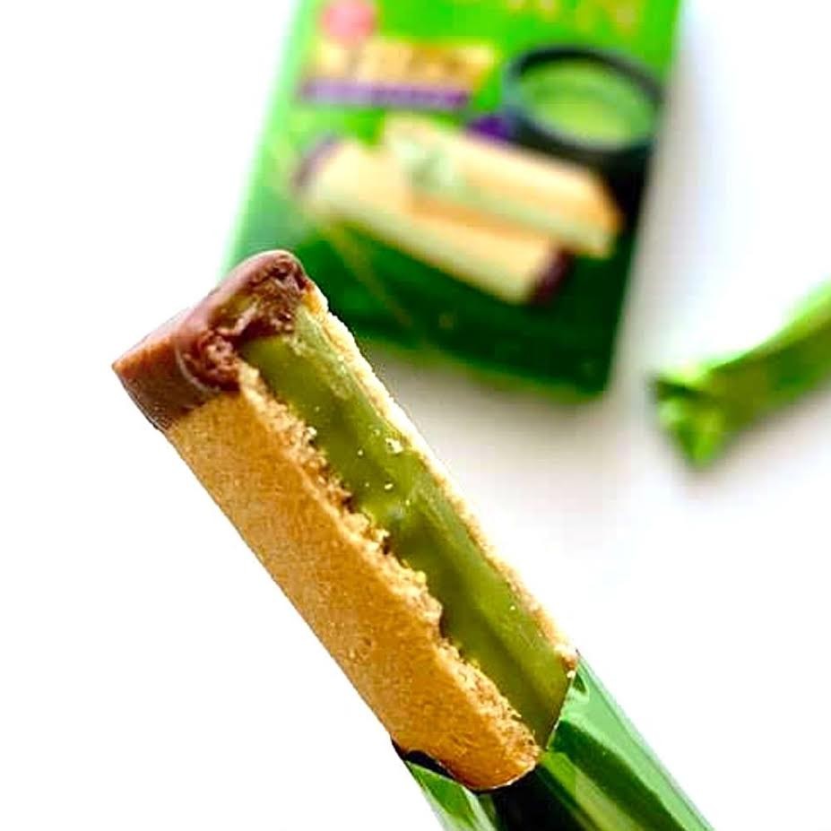 (2Pack)Meiji Horn Scented Matcha Chocolate 8 sticks
