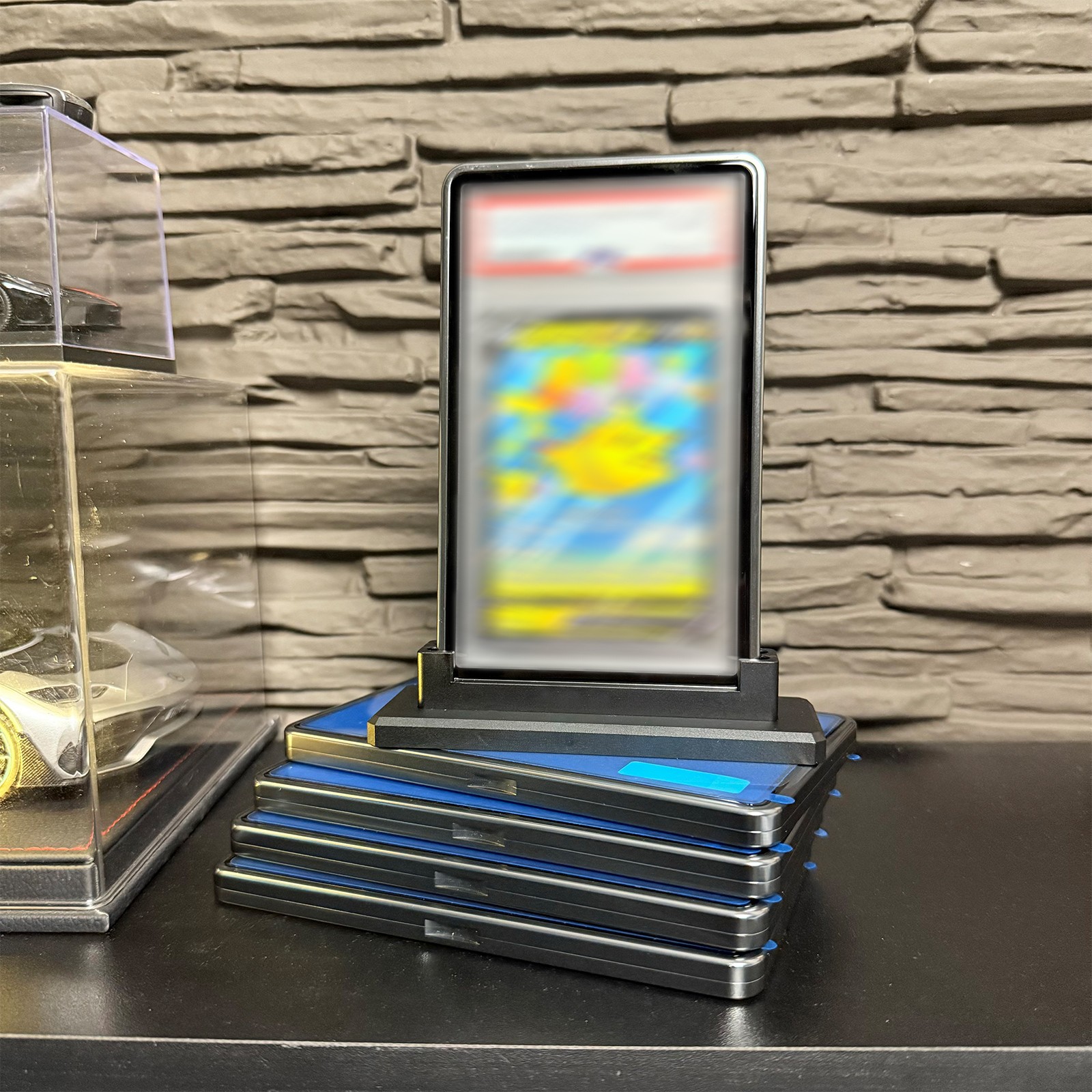 Magnetic Aluminum Slab Case Protector For PSA/CGC/BGS Graded Cards Metal Bumper