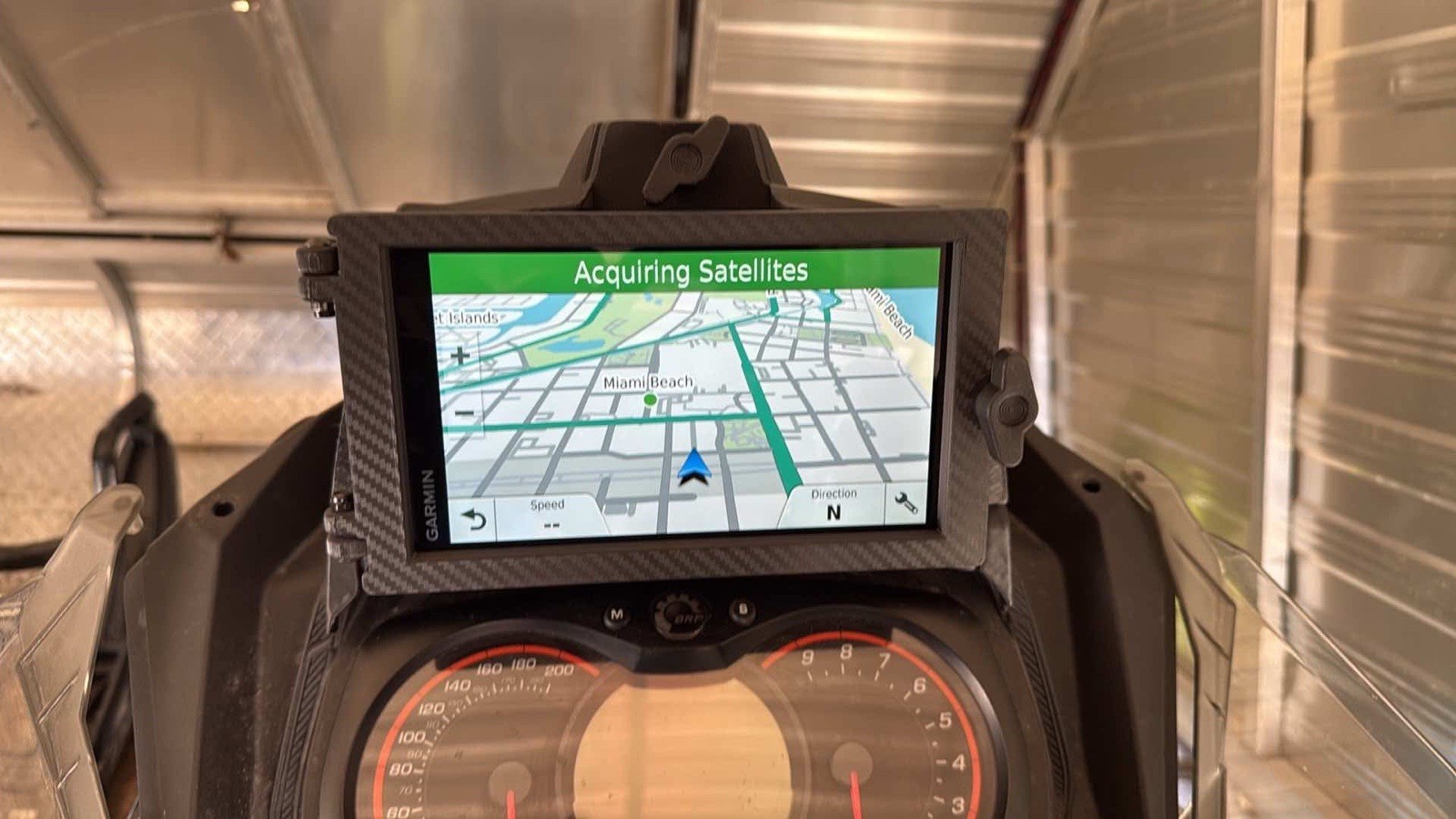 Ski-Doo XS XM Glovebox Extension w/Garmin Drivesmart 76 65 61 GPS Mount