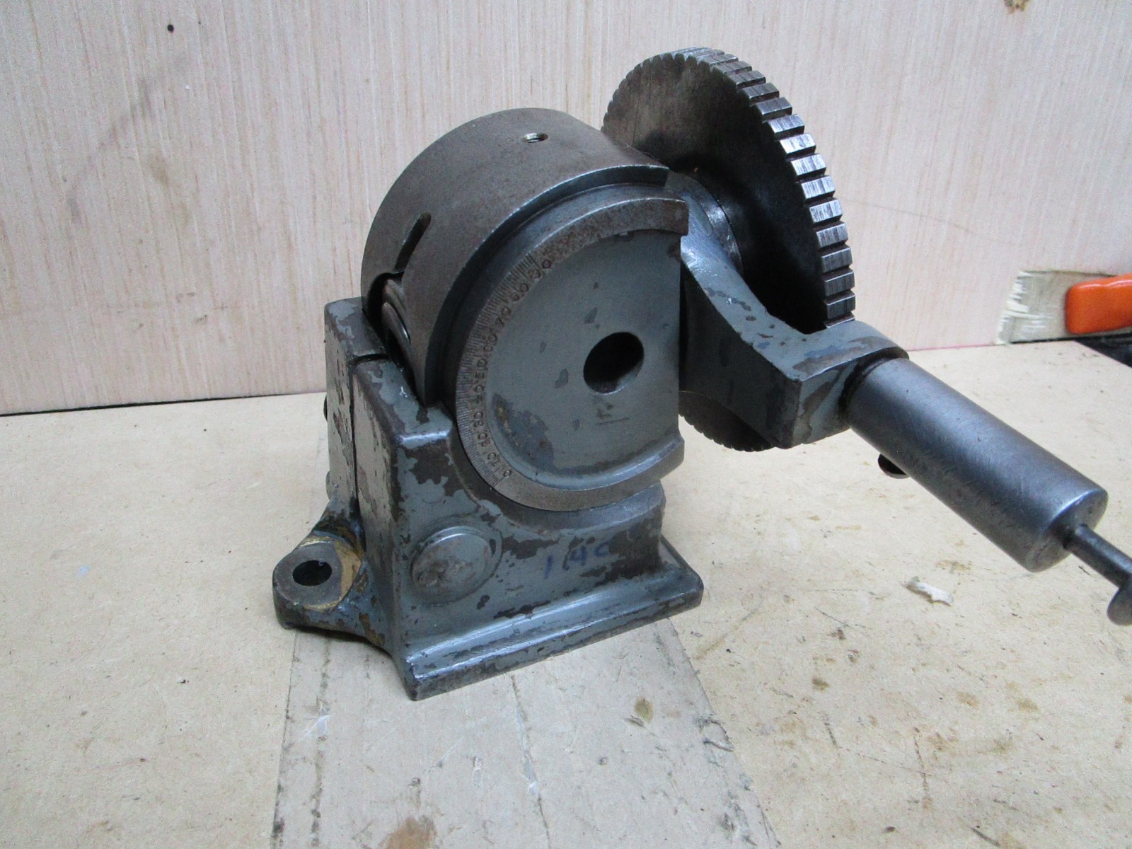 Vintage Dividing Head Lathe Machinist Tool Attachment Unknown Brand Hardinge ?