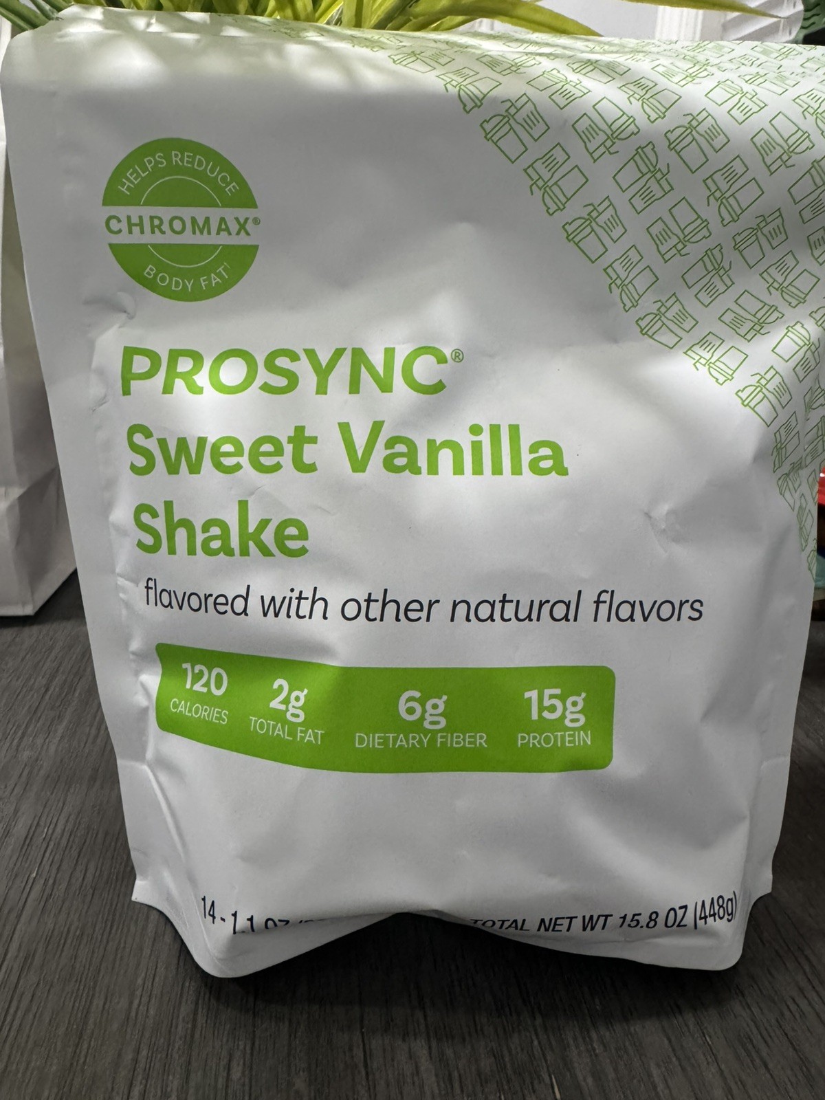 Nutrisystem Prosync Sweet Vanilla Shake Mix 14 Servings Best By 04/17/2027