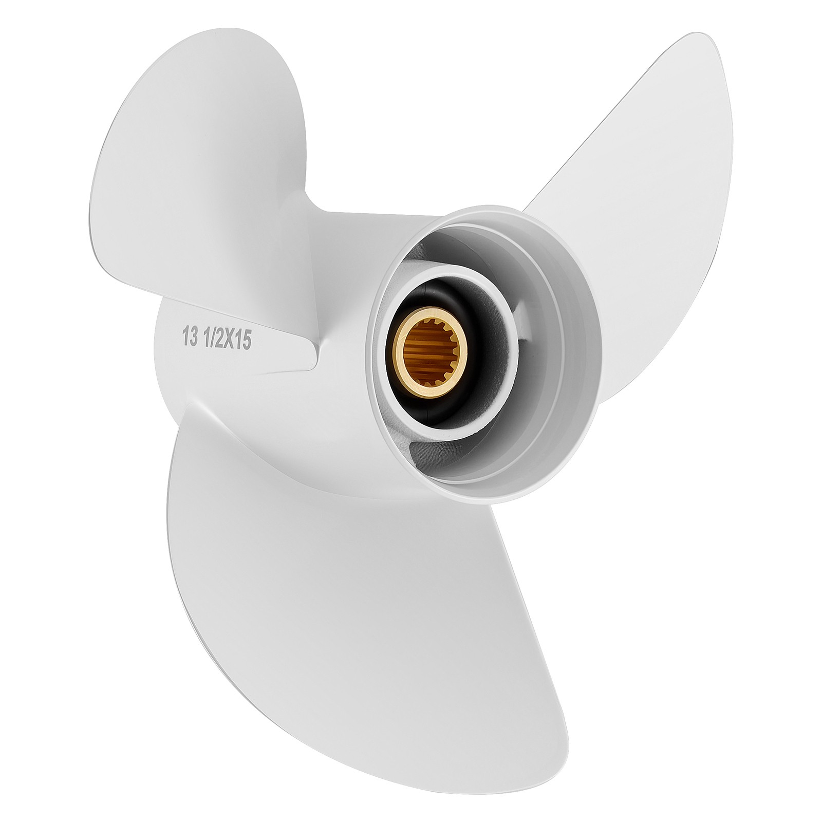 13 1/2 x 15 Aluminum Outboard Propeller for Yamaha Engines 60-130HP 15'' Pitch