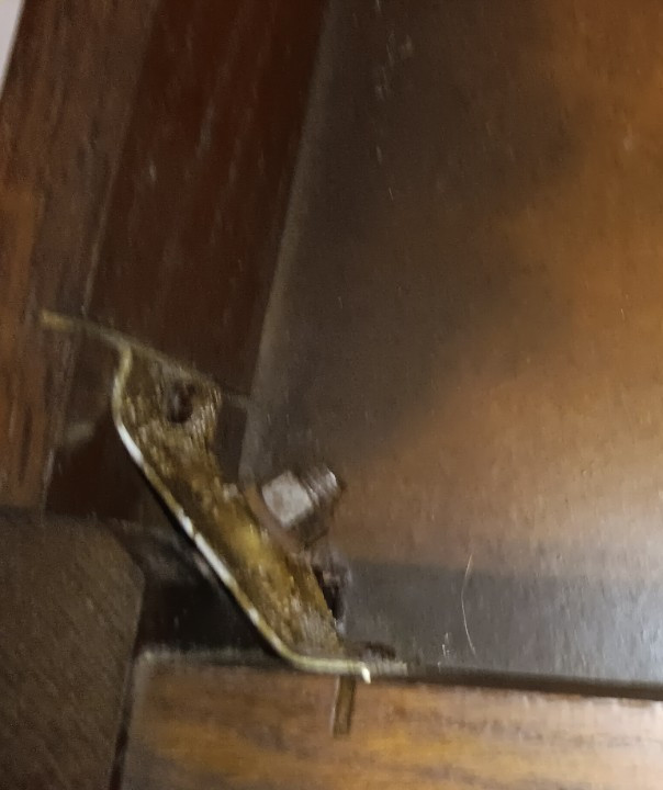 Vintage 1960s Mid Century Modern Piano Organ Bench with Padded flip top Storage