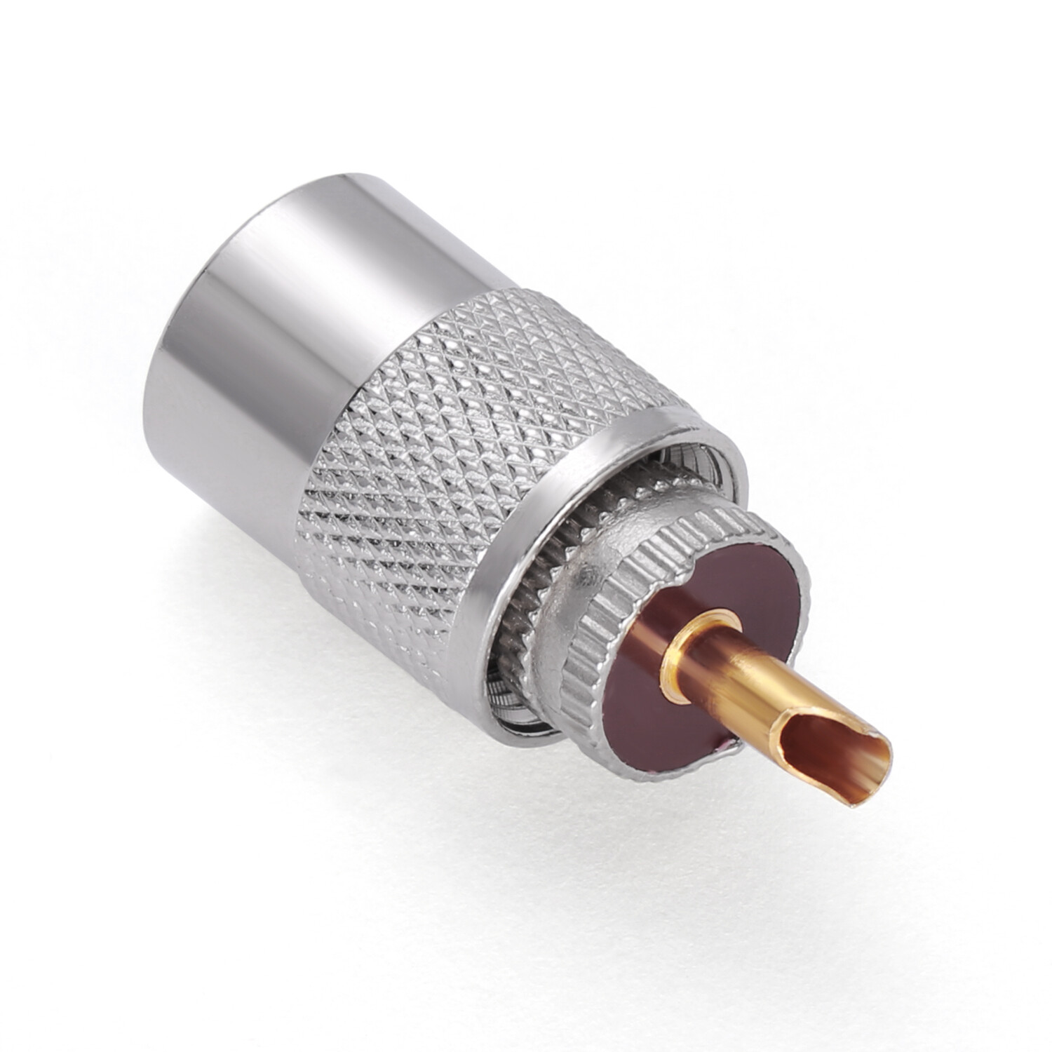 10-pack PL-259 Solder Connector Plug with Reducer for RG8X Coax Cable USA