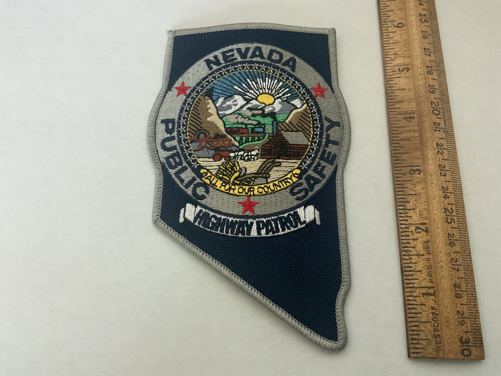 Nevada Highway Patrol collectable Patch New and Full Size