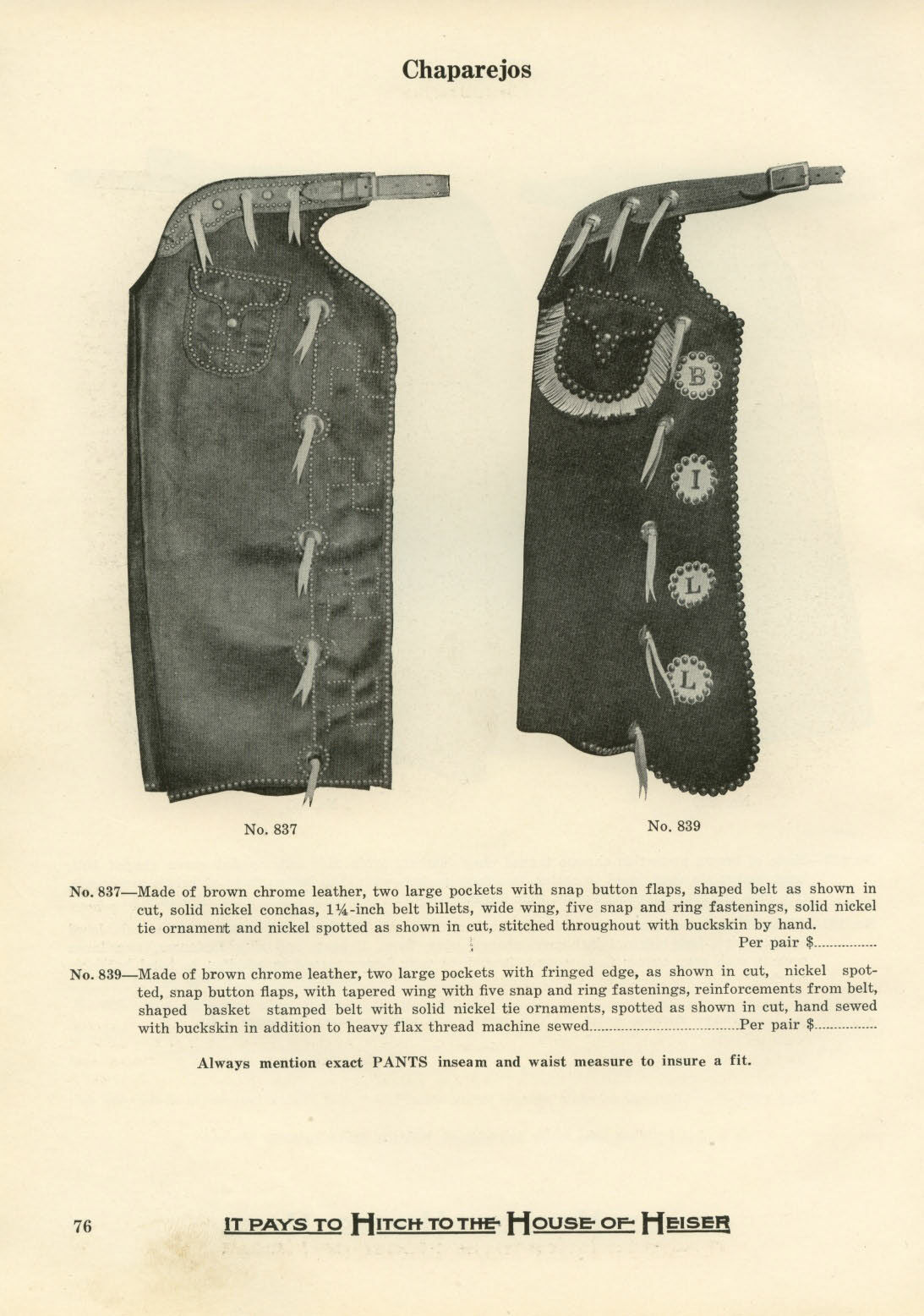 H.H. Heiser Catalog #21 on CD - Saddles, Bits, spurs and much more