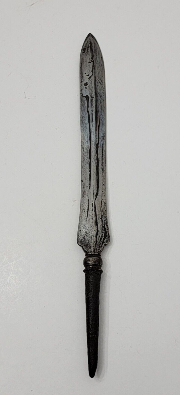 Antique Indonesian Java Ethnic Tombak Spear Head E288