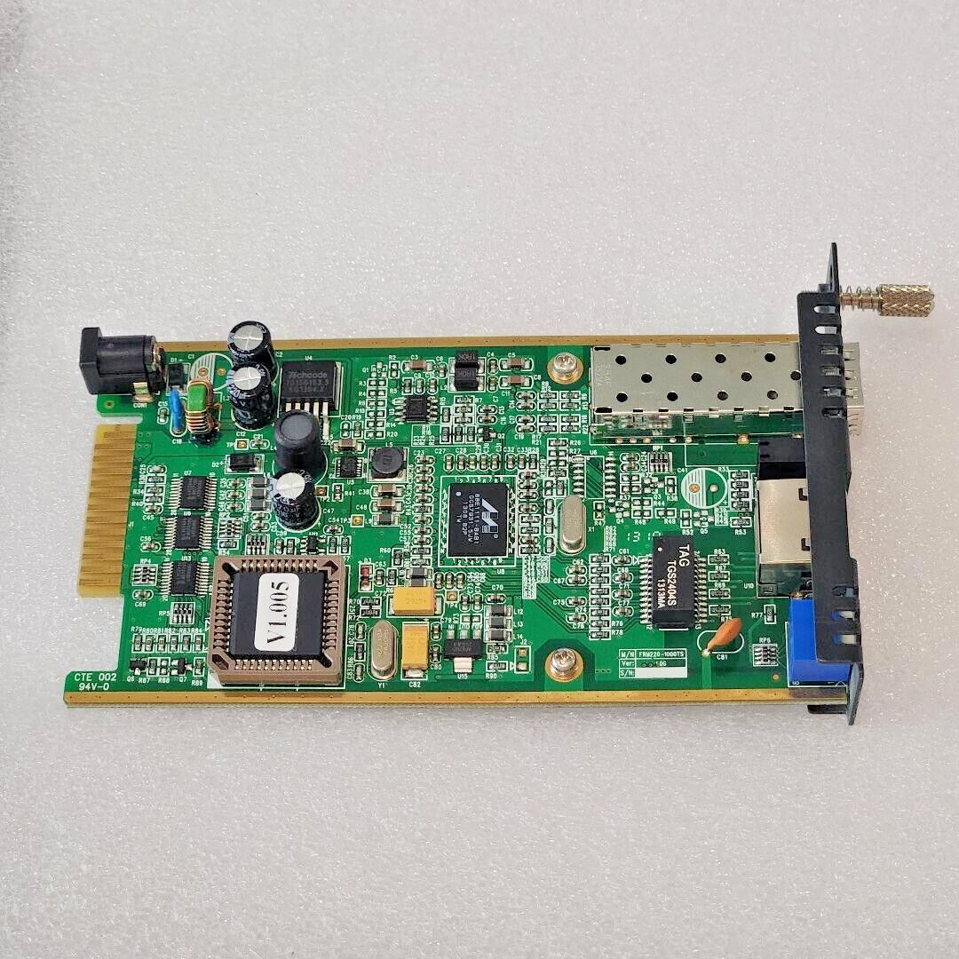 StarTech ET91000SFP2C GE SFP Fiber Media Converter Card for ETCHS2U