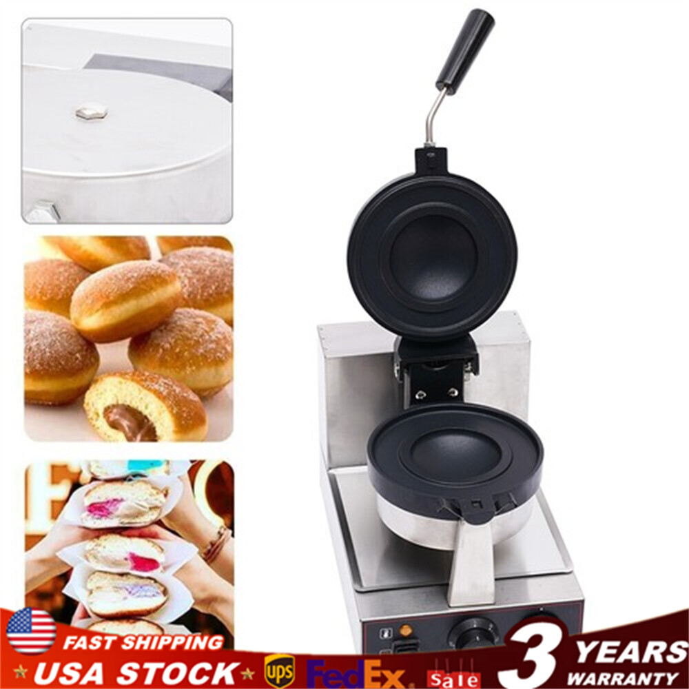 Commercial Electric Burger Maker Machine Hamburger Panini Press Making