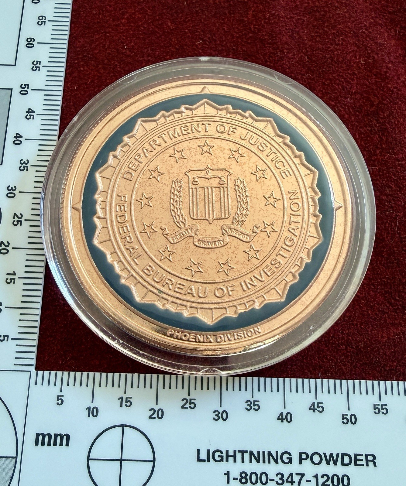 Super Bowl 49 FBI Challenge Coin - Arizona