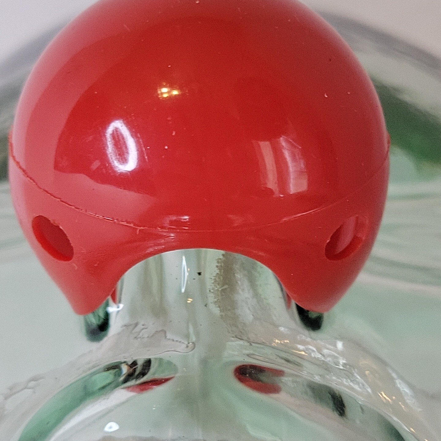 Rubber Clown Nose Red Rudolph Mcdonald Breathable Nose Holes Cosplay Costume NEW