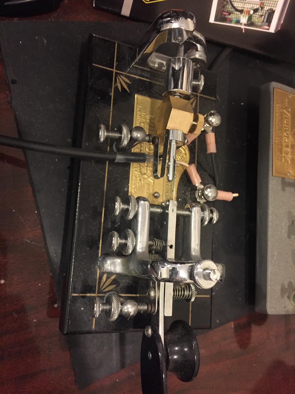 W8HOG Bug Zapper Brass Weight - Fits Vibroplex Round, Flat, & X Shaft Keyers