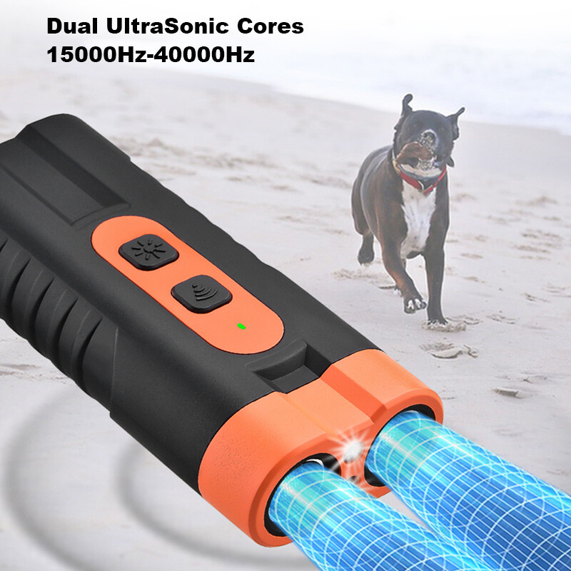 Dog Barking Deterrent Device Portable Ultrasonic Bark Control Repeller Silencer